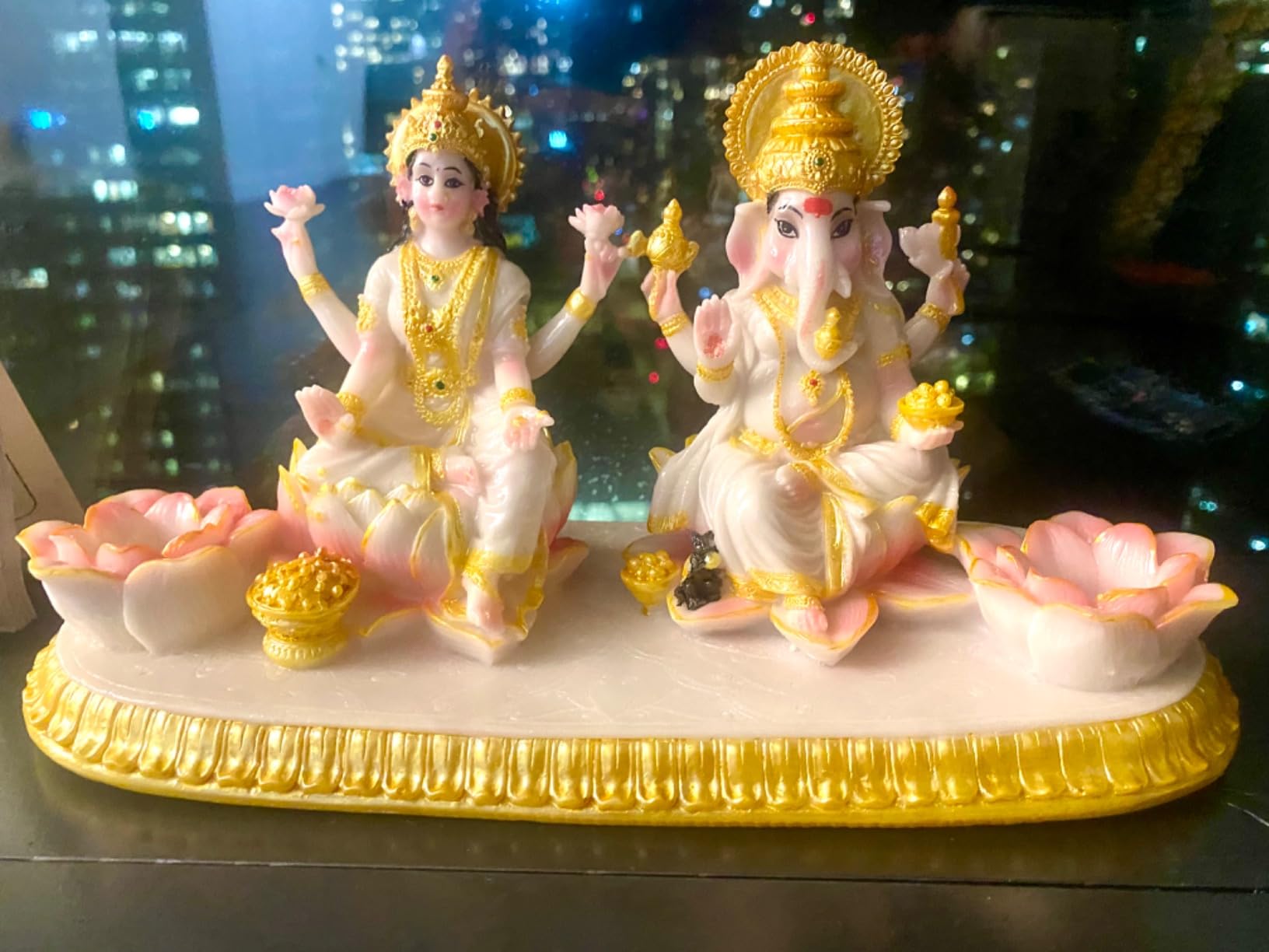 alikiki Ganesha Laxmi Statue Indian God - 5.3