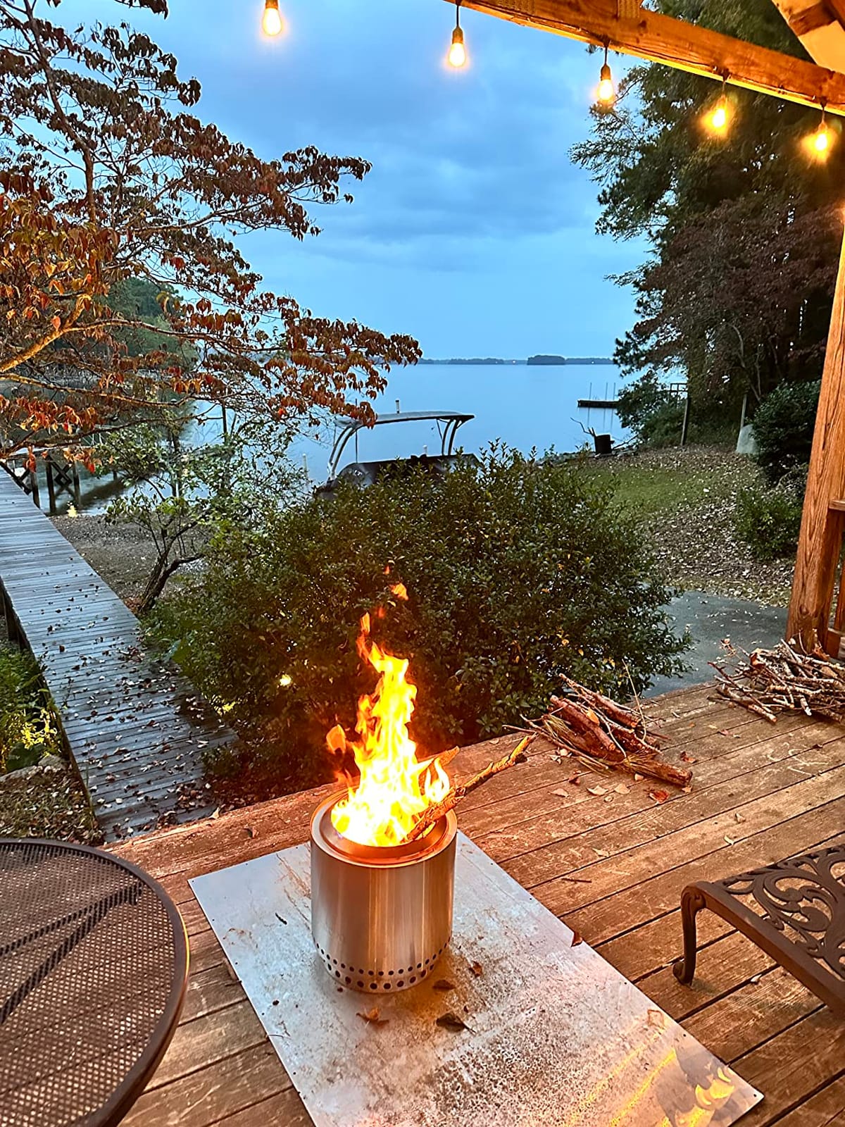 Solo Stove Ranger 2.0 with Stand - 15 Inch Smokeless Portable Fire Pit - Lightweight Outdoor Fireplace with Removable Ash Pan, Stainless Steel, Carry Case Included, Ideal for 2-4 People customer photo 2
