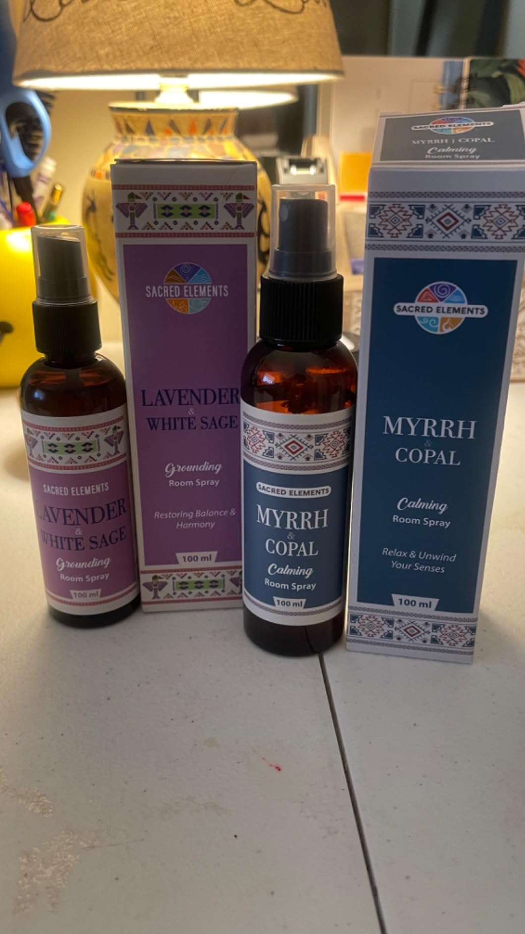 Sacred Elements White Sage Spray for Cleansing Negative Energy - 100% Organic, Crystal Quartz Charged Sage Smudge Spray | Florida Water Spiritual Cleansing (Rituals Spray - Pack of 2, 6.8 Oz) customer photo 1