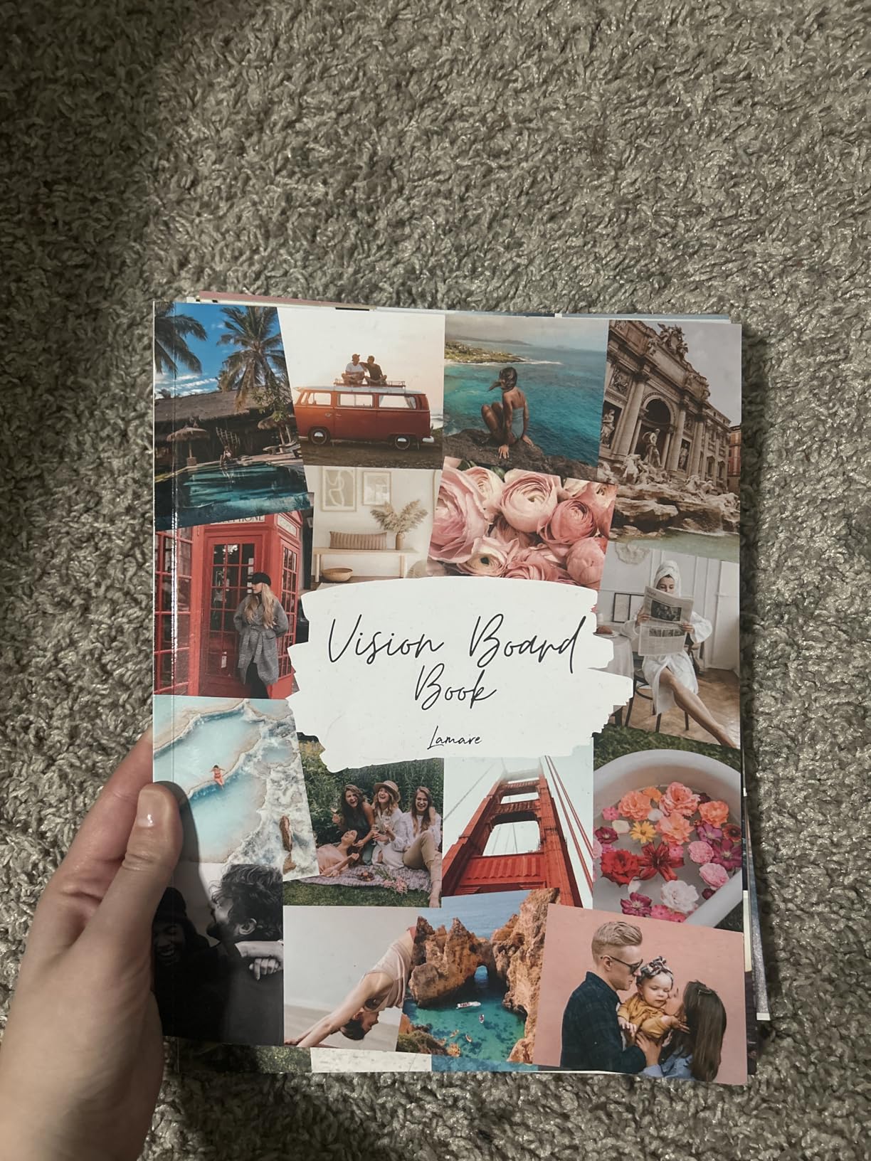 Lamare Vision Board Book -1000+ Vision Board Images, Vision Board Supplies customer photo 2