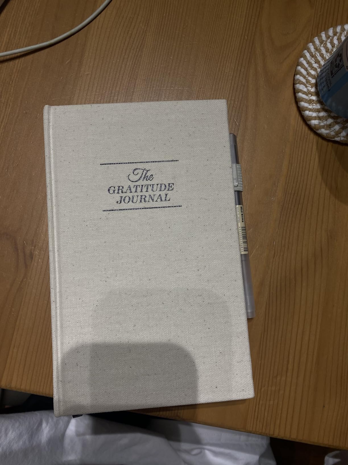 The Gratitude Journal 2026: Daily Gratitude Practice to Inspire Thankfulness, Mindfulness, Positivity, Happiness, Upgraded with Pen Holder, Inner Pocket & Elastic Closure Band (Beige) customer photo 2