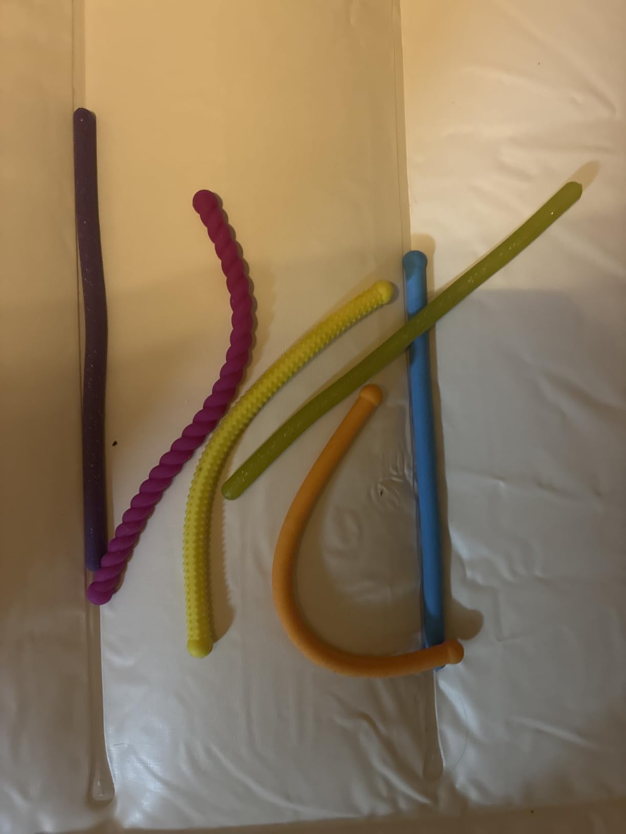 Sensory Autism Toys for Kids - Textured Stretchy Fidget Toys for Stress - Sensory Toys Special Needs for Autistic Toddlers Boys Girls Stocking Stuffers Gifts, Treasure Prizes Classroom - 8 Pack customer photo 2