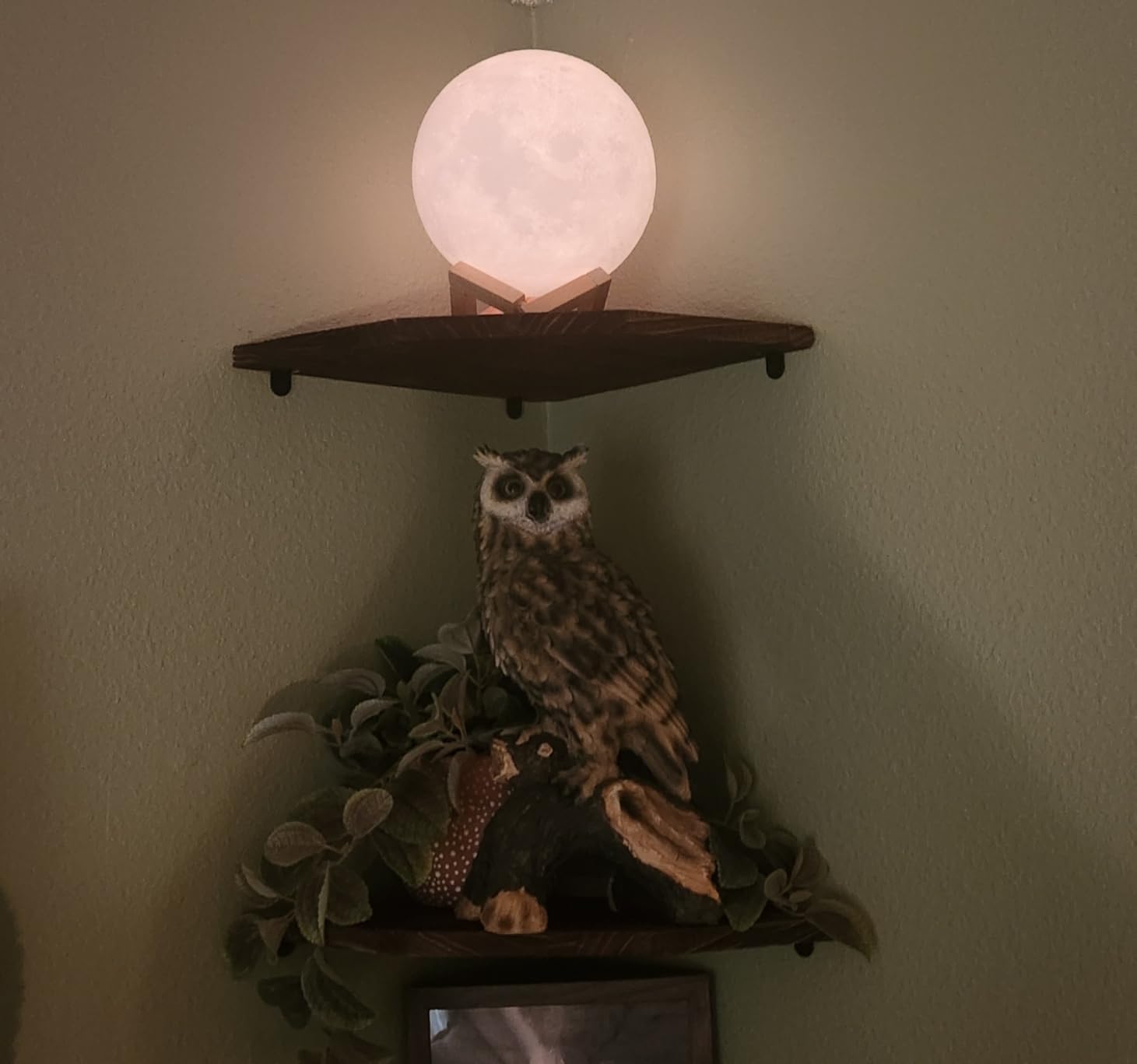 Moon Lamp, 16 Colors LED Night Light with Remote/Touch, Timer/Dimming 4.7in | 3D Printed Moon Light with Stand, 4 Modes, Kids Night Light for Bedroom Decor, Gifts for Kid Friend for Birthday Christmas customer photo 1