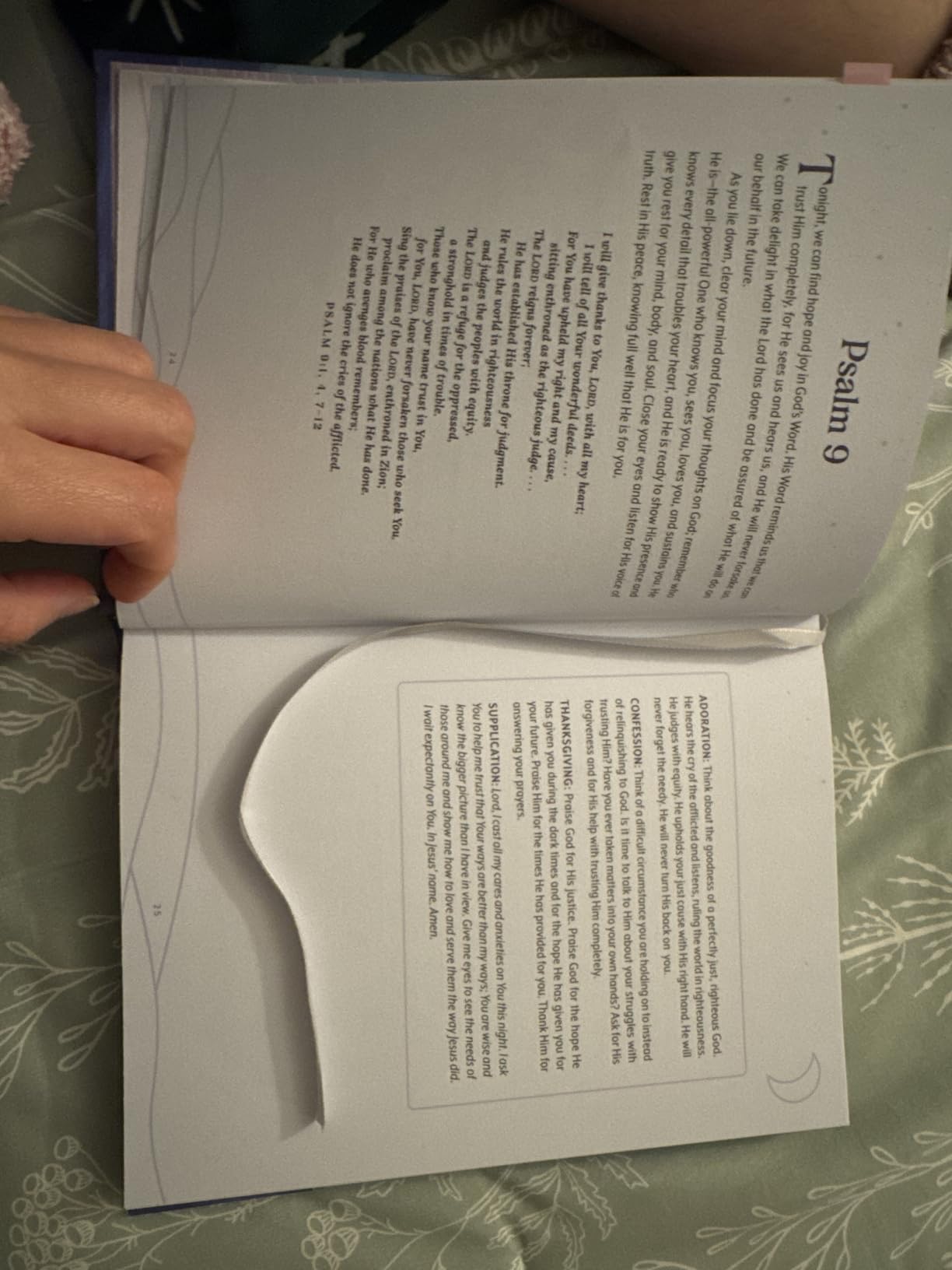 Sleep Psalms: Nightly Moments of Mindfulness and Rest (A 100-Day Prayer Devotional to Make Bedtime More Relaxing and Help You Sleep Better) customer photo 1
