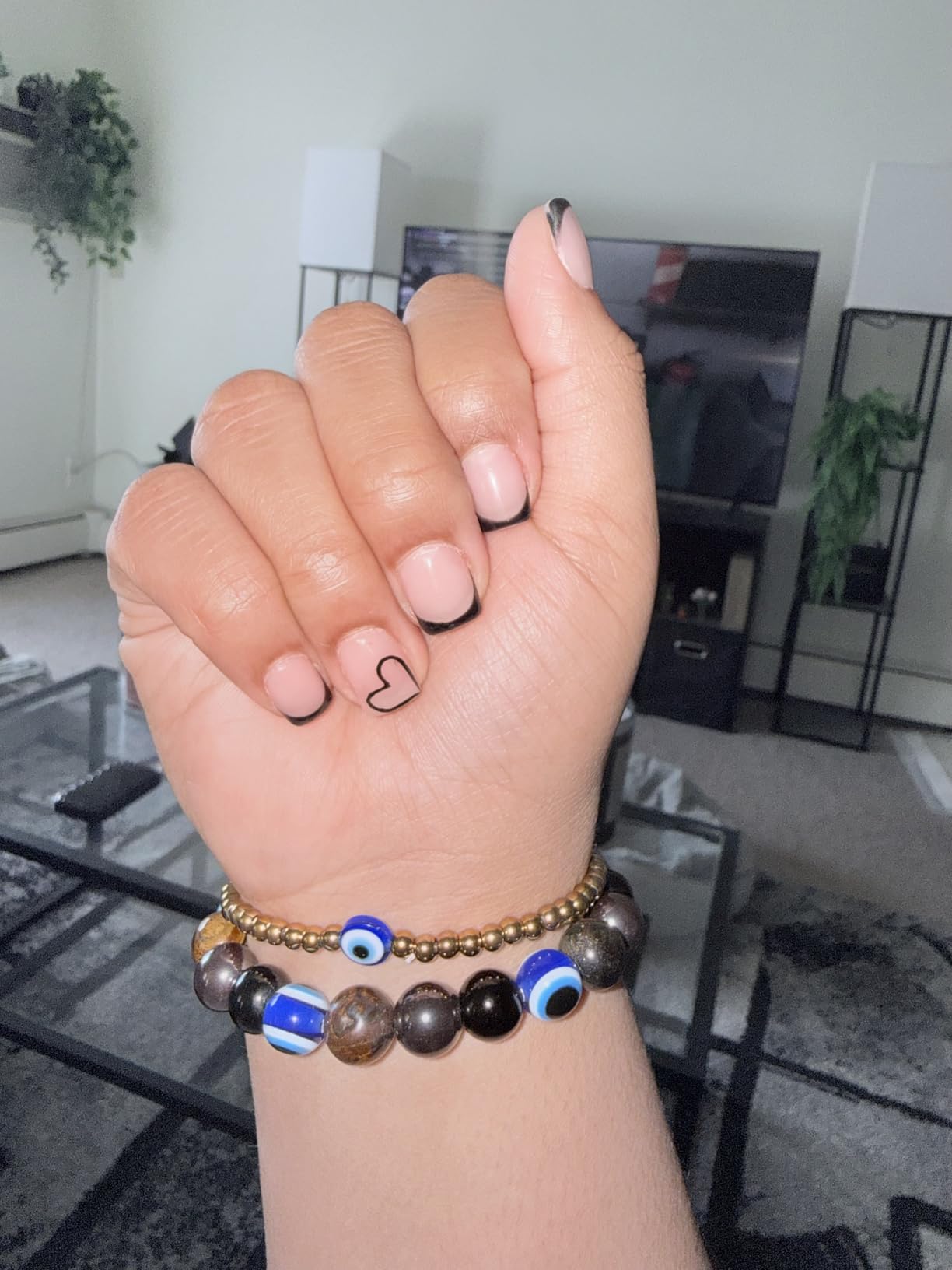 Blue Evil Eye Bracelets for Men Women-Triple Protection Bracelet | Mal de Ojo Beaded Bracelet,Lucky Turkish Nazar Amulet Spiritual Jewelry,Empath Protection Gifts for Birthday Christmas customer photo 1