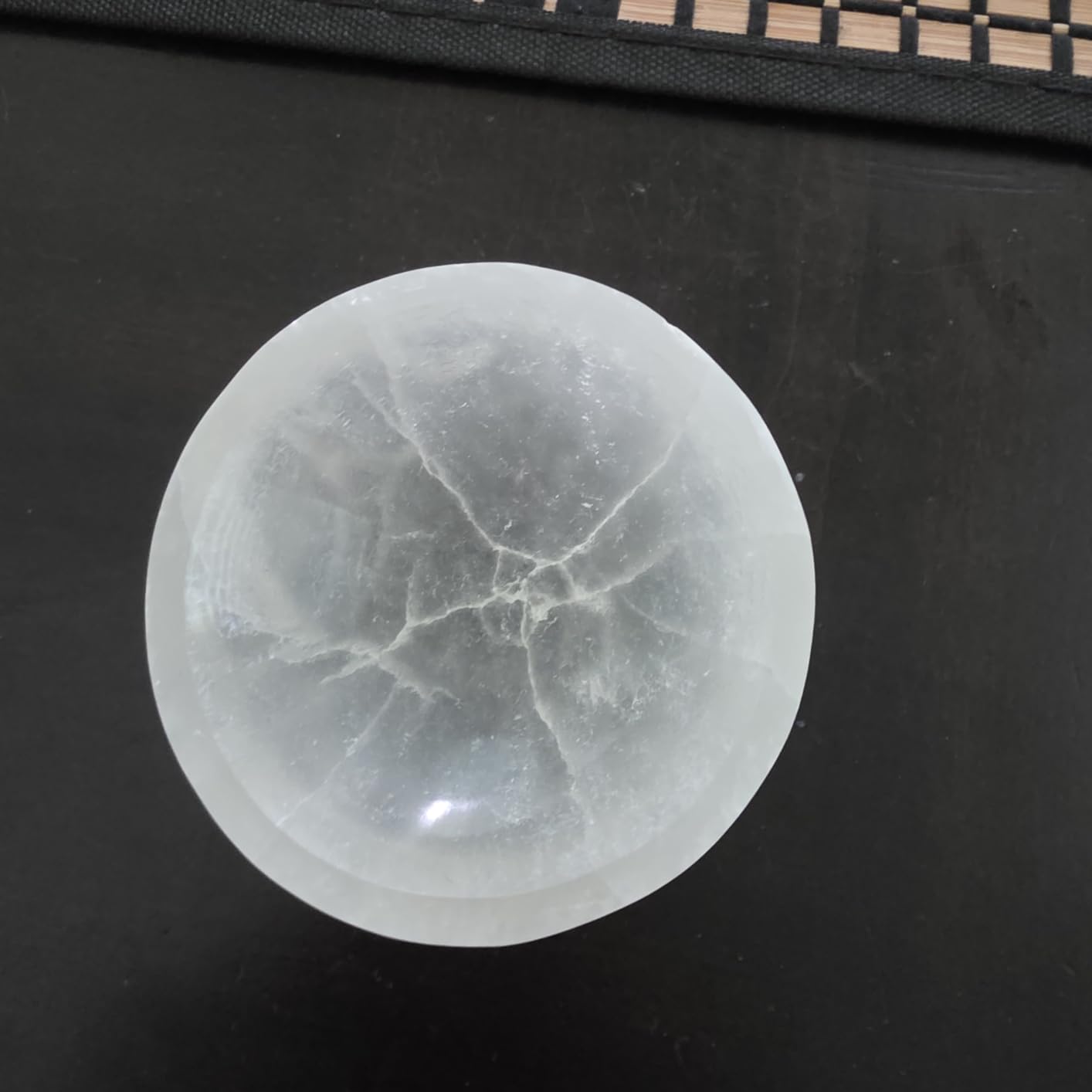 Amazing Gemstone Selenite Bowl - 4