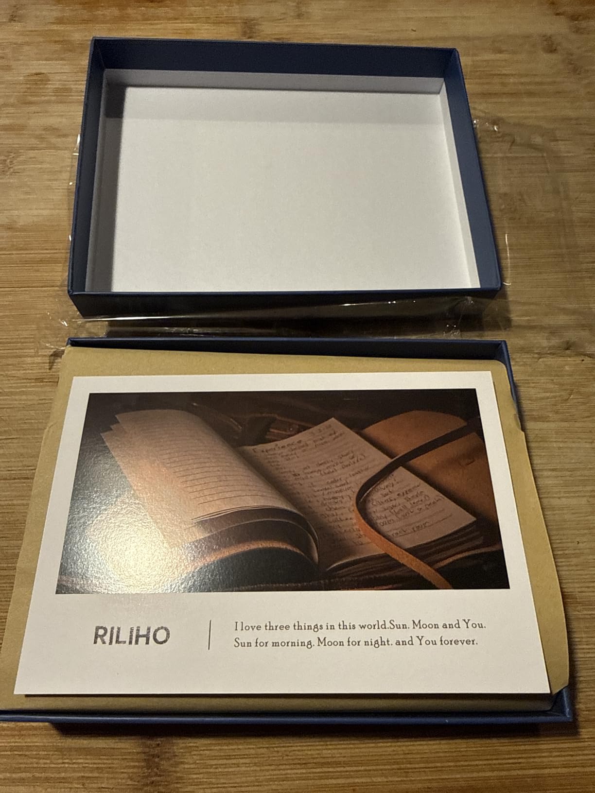 RILIHO Leather Journal Notebook - Genuine Leather Journals for Writing 260 Pages 5x7.1 Inches Vintage Journal For Man and Women Gifts For Man Artist,Travel Journal,Brown customer photo 2
