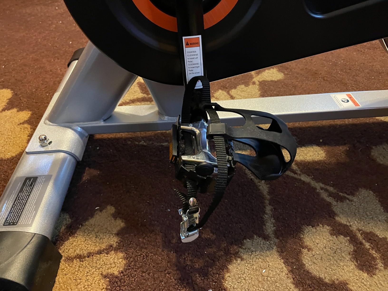 YOSUDA Exercise Bike, Magnetic Friction Stationary Bike with App Training customer photo 2