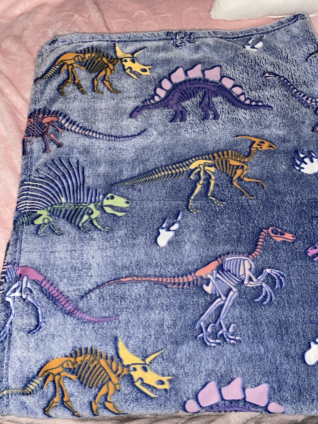 Gdindff Glow in the Dark Constellation Blanket, Galaxy Space Stars Throw Blanket for Kids Adults, Soft Fleece Astronomy Decor for Bedroom, Birthday Gifts for Boys Girls Women Men Teens, 50
