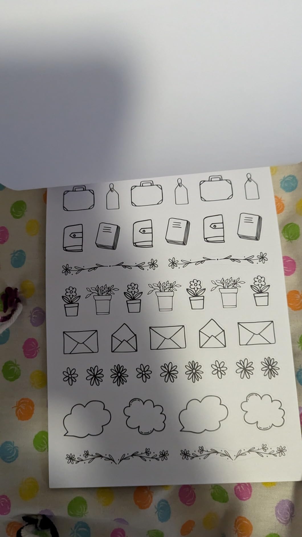 Bullet Journal Sticker Book for Planners, Calendars, Journals and Projects - Premium Quality Hand Drawn Perfect for Adding Flair to Your Bullet Journal - Scrapbook Accessories - 24 Pages customer photo 1