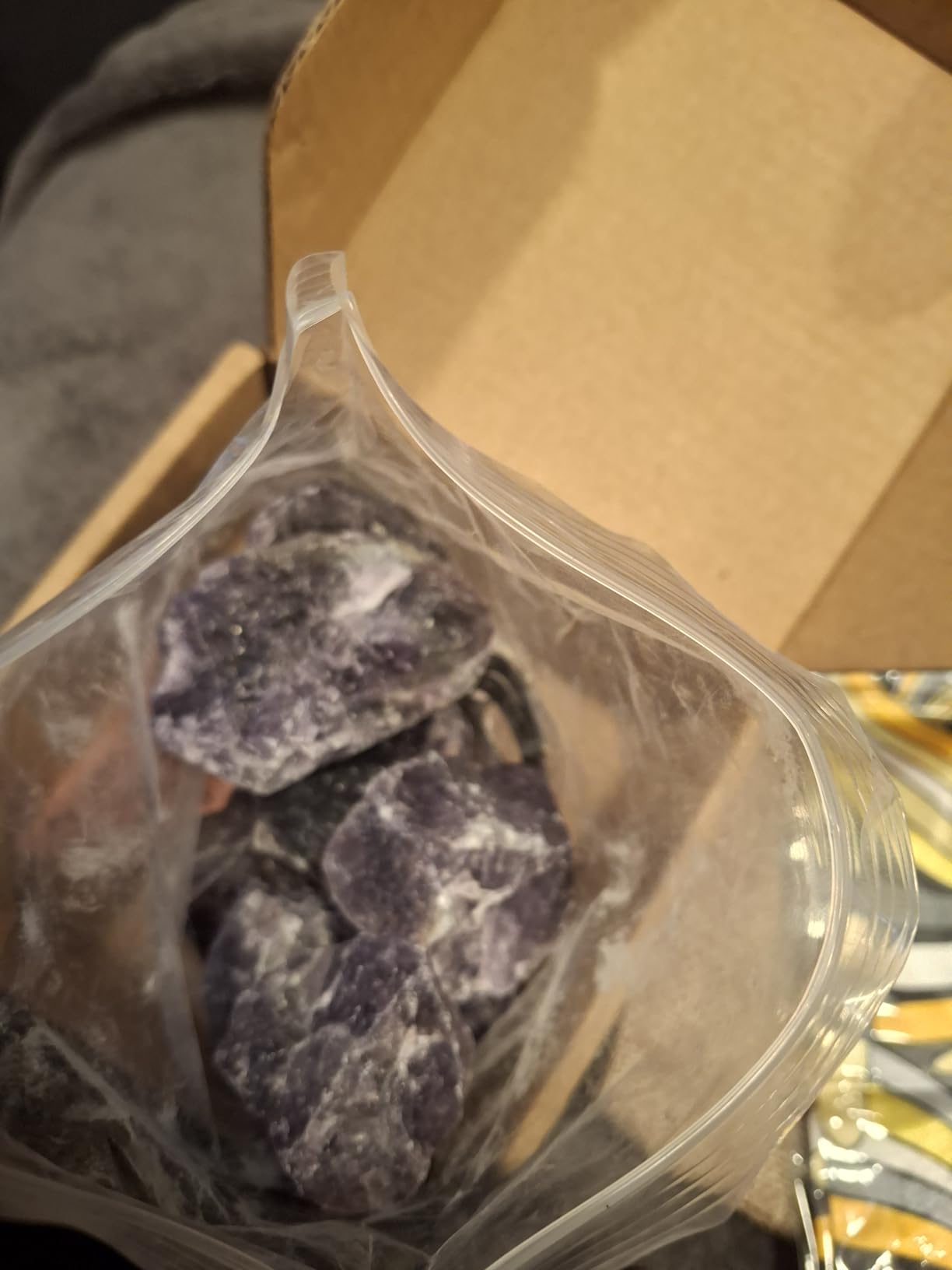 Luckeeper 1 lb Rough Crystals Bulk Raw Healing Stones for Tumbling, Wire Wrapping, Wicca Reiki,Meditation customer photo 1