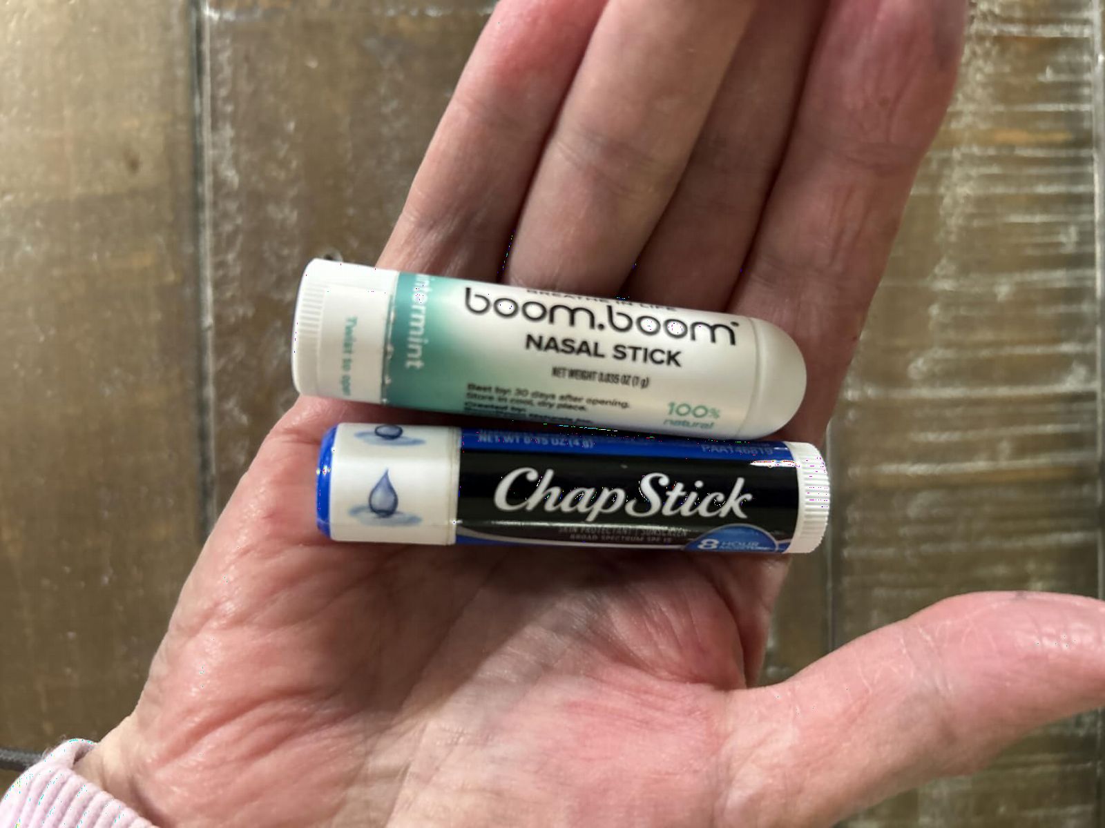 BoomBoom Nasal Stick | Vapor Flow Technology | Cool Refreshing Sensation | Natural Mood Boost | Simple Ingredients | Essential Oils + Menthol Inhaler (Lavender) customer photo 2