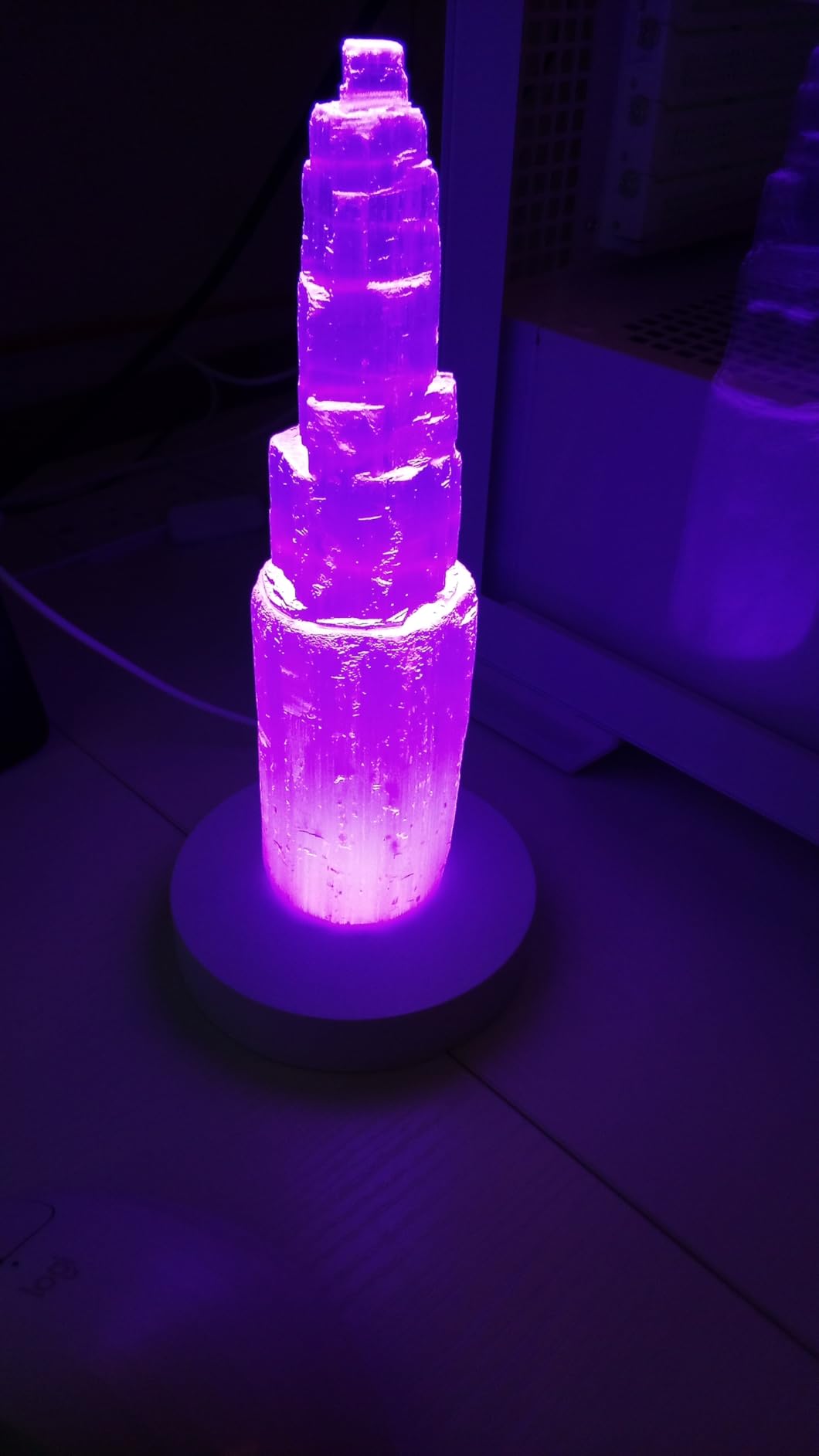 Wish Well Extra Large Selenite Tower, 8