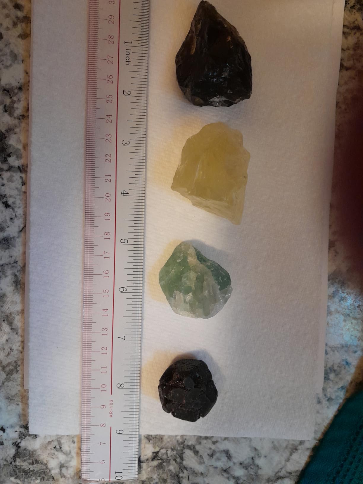 Erliway Smoky Quartz Raw Crystal Stone Large 1.25-2.0