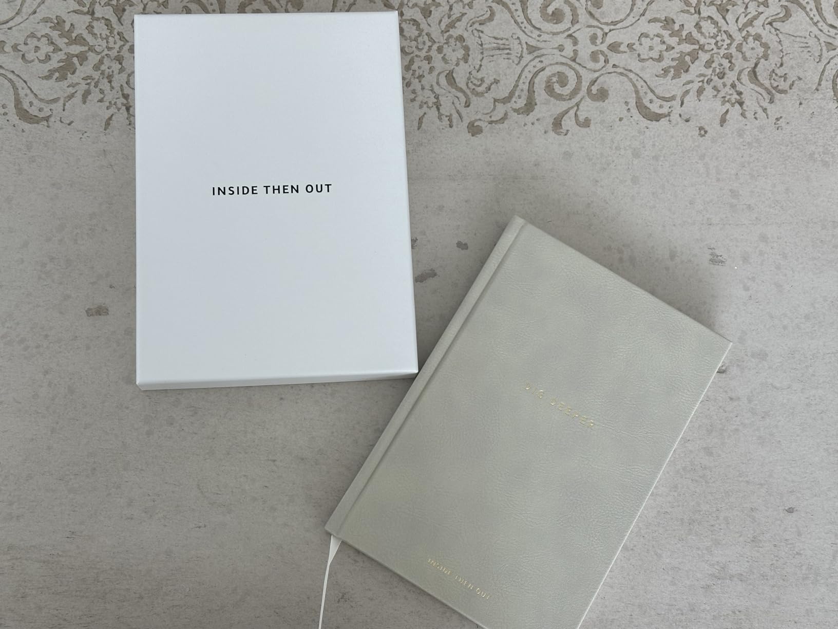 INSIDE THEN OUT Dig Deeper Journal - Guided Daily Journal with 180 Undated Prompts for Intention, Healing, Growth, Gratitude, Self Love & Discovery customer photo 2