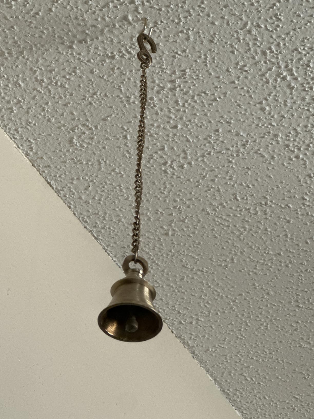 eSplanade Brass Hanging Bells for Home Decoration - 1 Bell, 7 Inches Traditional Temple Bell, Hanging Bells for Pooja Room customer photo 1