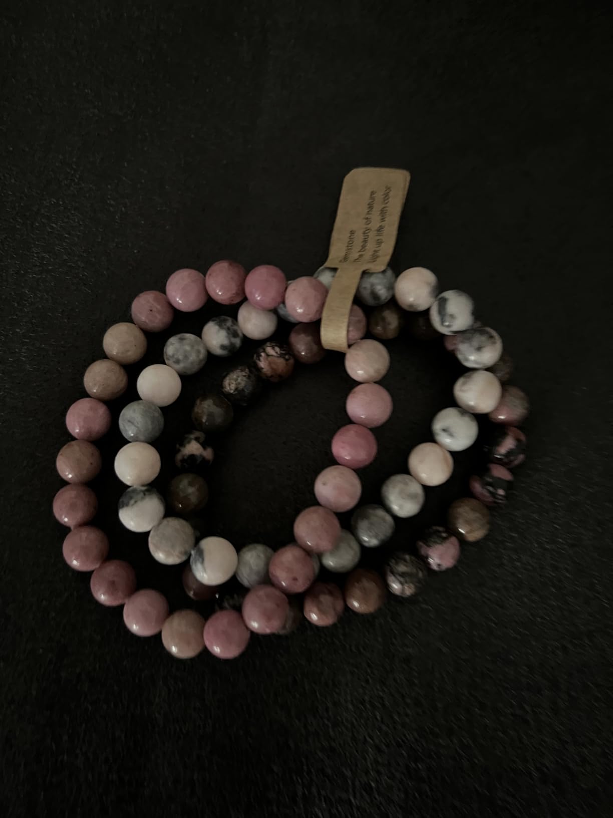 3 PCS Healing Crystal Bracelets for Women 8mm Natural Stone Beaded Stretch Bracelet Amethyst Jewelry Gifts customer photo 2