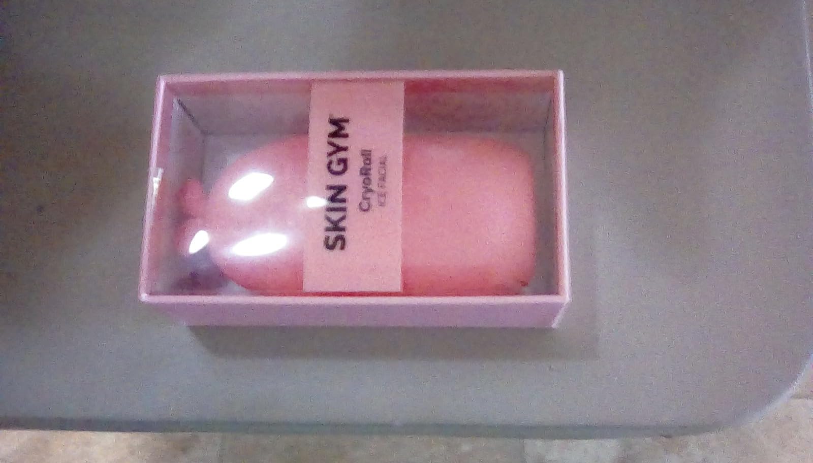 SKIN GYM Ice Roller for Face - Facial Ice Roller for Depuffing & Cooling Skin, Reusable Cryo Ice Roller customer photo 2