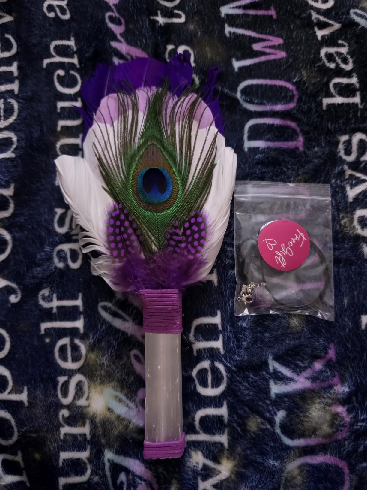 Smudging Home Cleansing Kit with Smudge Feather, White Sage Smudge Sticks, Abalone Shell Bowl & Stand, Chakra Stone Bracelet | Healing Incense for Cleansing, Blessing, Protection, Meditation customer photo 1