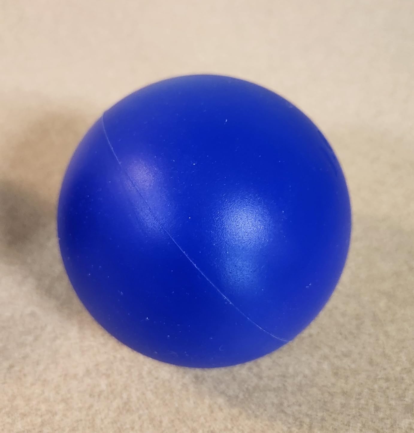 Massage Lacrosse Balls for Myofascial Release, Yoga Deep Tissue Massage, Trigger Point Therapy and Foot Plantar Fasciitis, Muscle Soreness Massager Ball (2Pack, Deep Blue and Purple) customer photo 2
