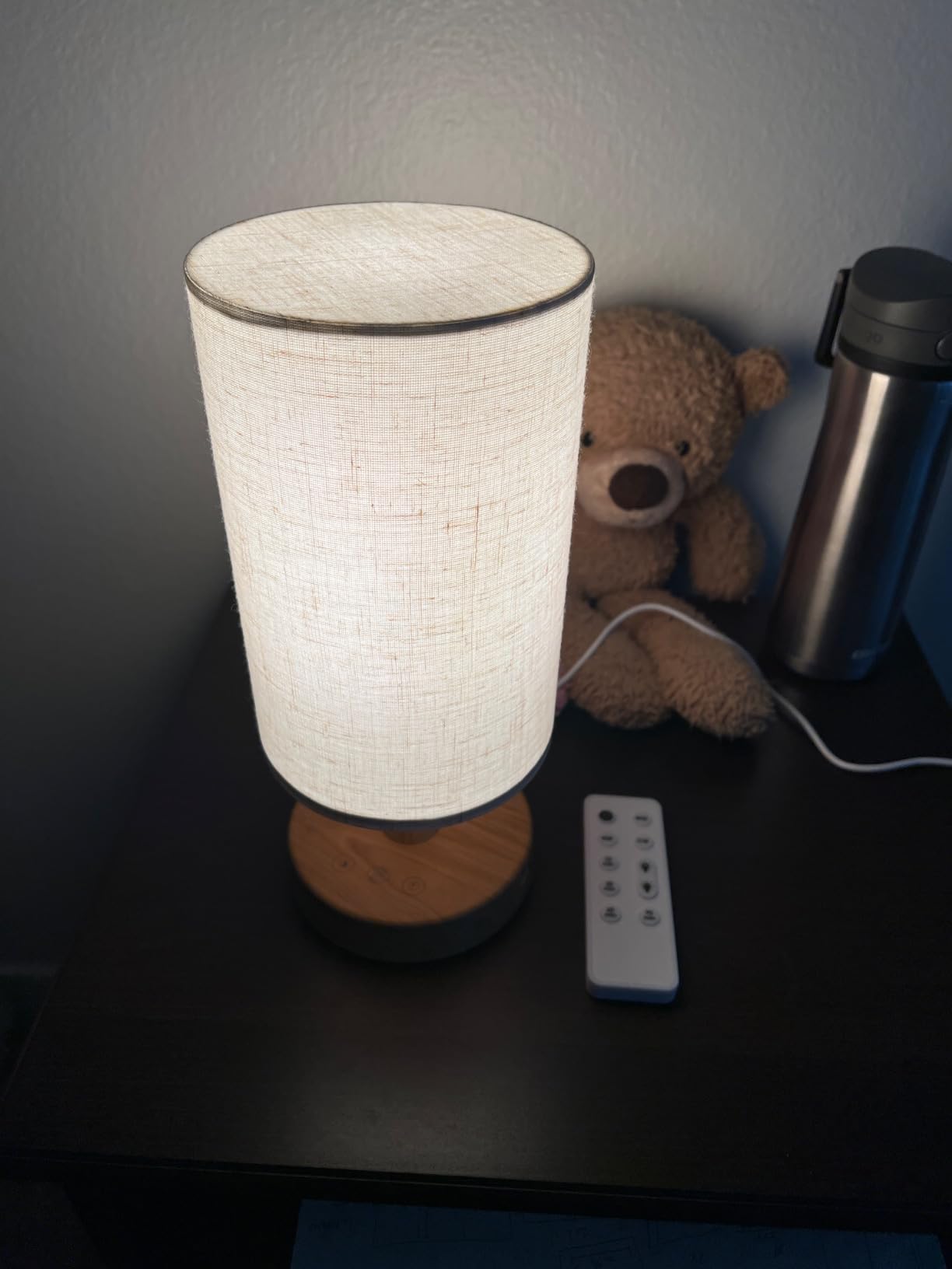 Caromolly Light Therapy Lamp, Sunlight Lamp 10000 Lux with Remote Control, 3 Color Temperature & 4 Brightness Level & Timer, Daylight Lamp for Home, Office, Decoration customer photo 2