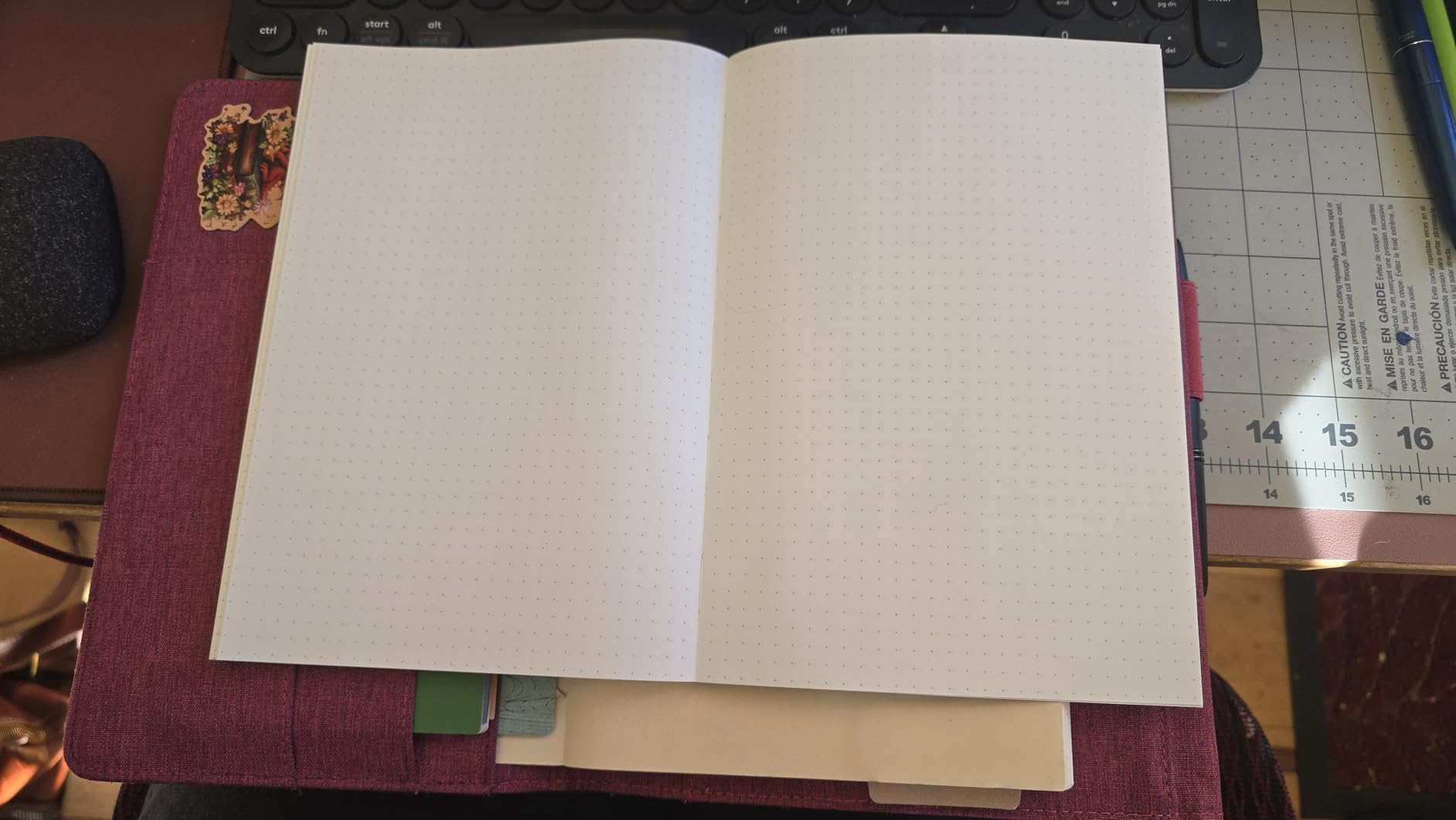 Sakae Technical Paper, Tomoe River FP Notebook, A5, 5mm Dotted (SR-A5NB-DW) | Produced by SANZEN, 5.83