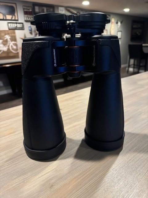 Celestron SkyMaster Pro ED 7x50 Binoculars for Wide Night-Sky Views | ED Glass for Sharp Views, XLT Fully Multi-Coated Optics, Waterproof & Fogproof, Rubber Armored, Wide 7.4 deg Field of View customer photo 1