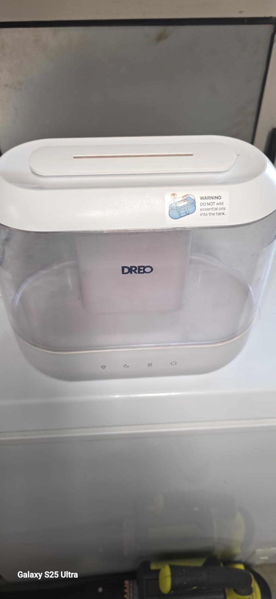 DREO 4L Humidifiers for Bedroom, 36H Runtime, 28 dB Quiet, HM311 | Easy to Refill & Clean, BPA-Free, Nightlight, Supersized Air Humidifiers for Large Room, Baby Nurseries, Plants, Indoor customer photo 1