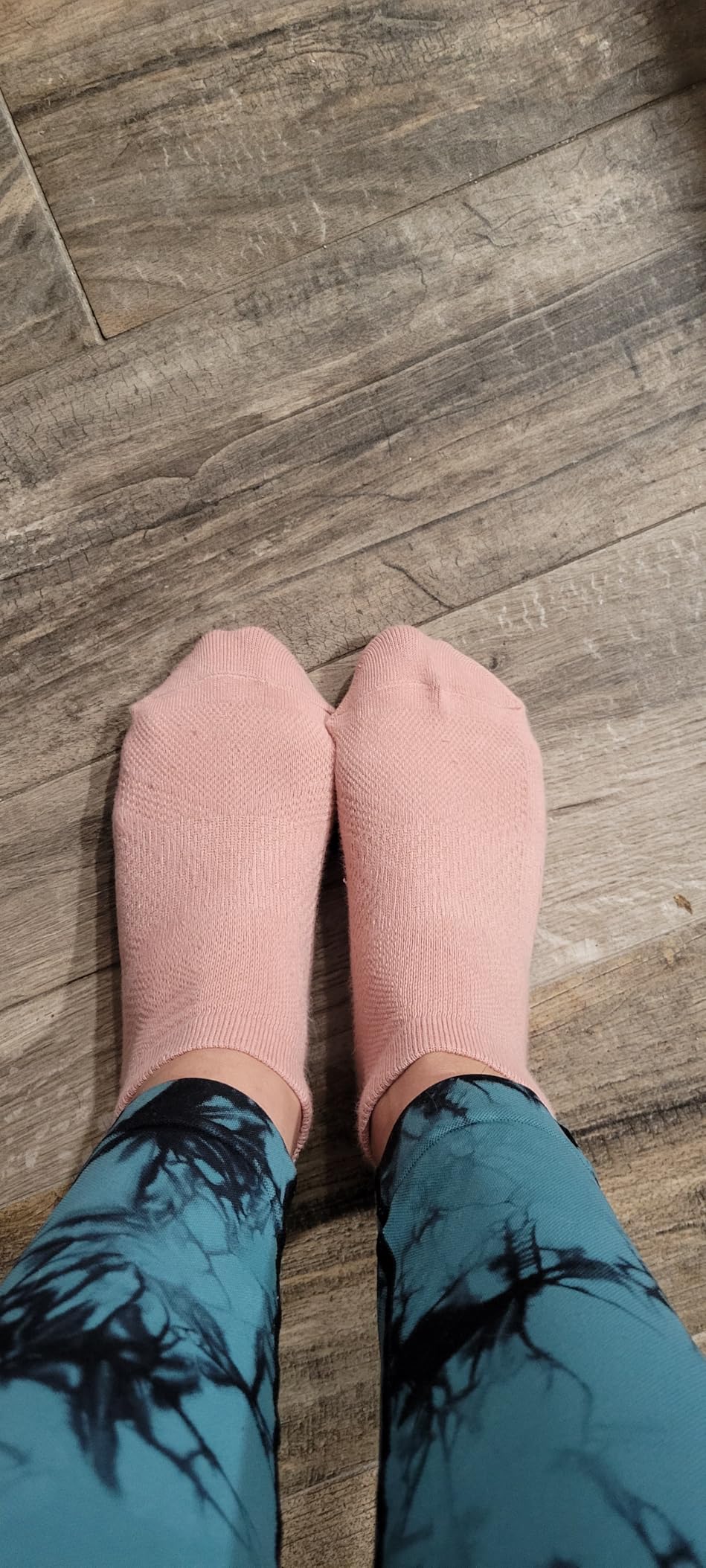SkiBeaut Grips Non Slip Socks for Women, 4 Pairs Yoga Pilates Anti Skid Woman Hospital Gripper Socks (5-12) customer photo 1