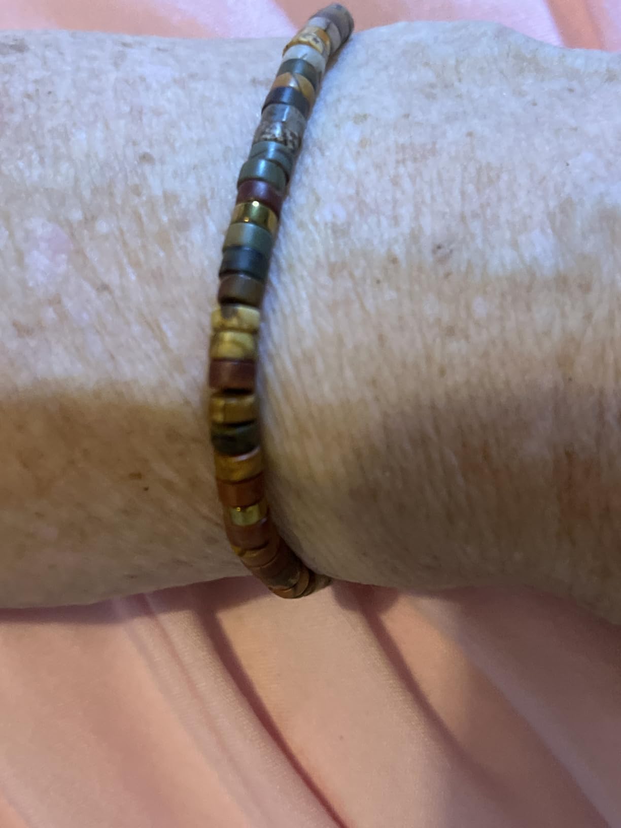 Inspirational Bracelet Gifts for Women, Natural Stone Beaded Bracelets | Thinking of You Get Well Soon Encouragement Healing Bracelets Christmas Day Birthday Gifts for Women Friends Sister customer photo 1