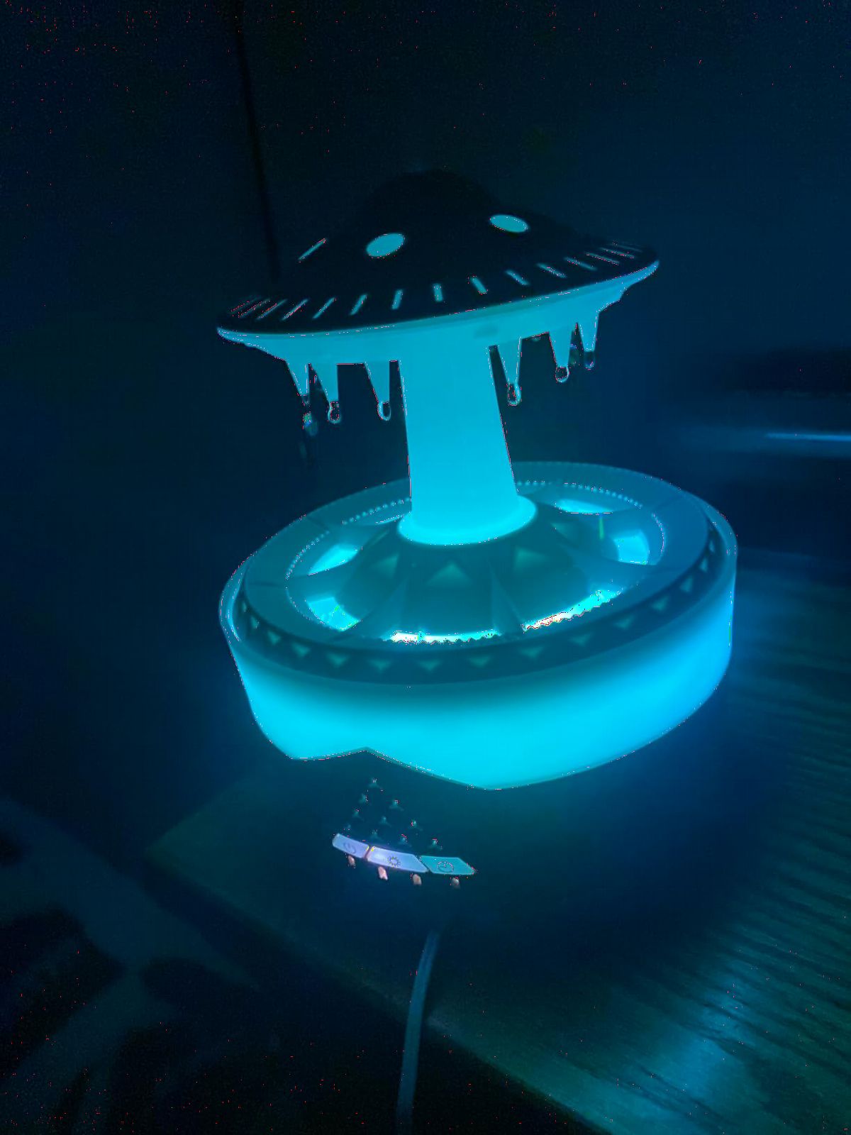 Raindrop Humidifier for Bedroom, 350ml Cool Mist Humidifier with Essential Oil Diffuser, 7 Colors LED Night Light & 4 Timers, Ultrasonic Vaporizer for Home Nursery Office customer photo 1