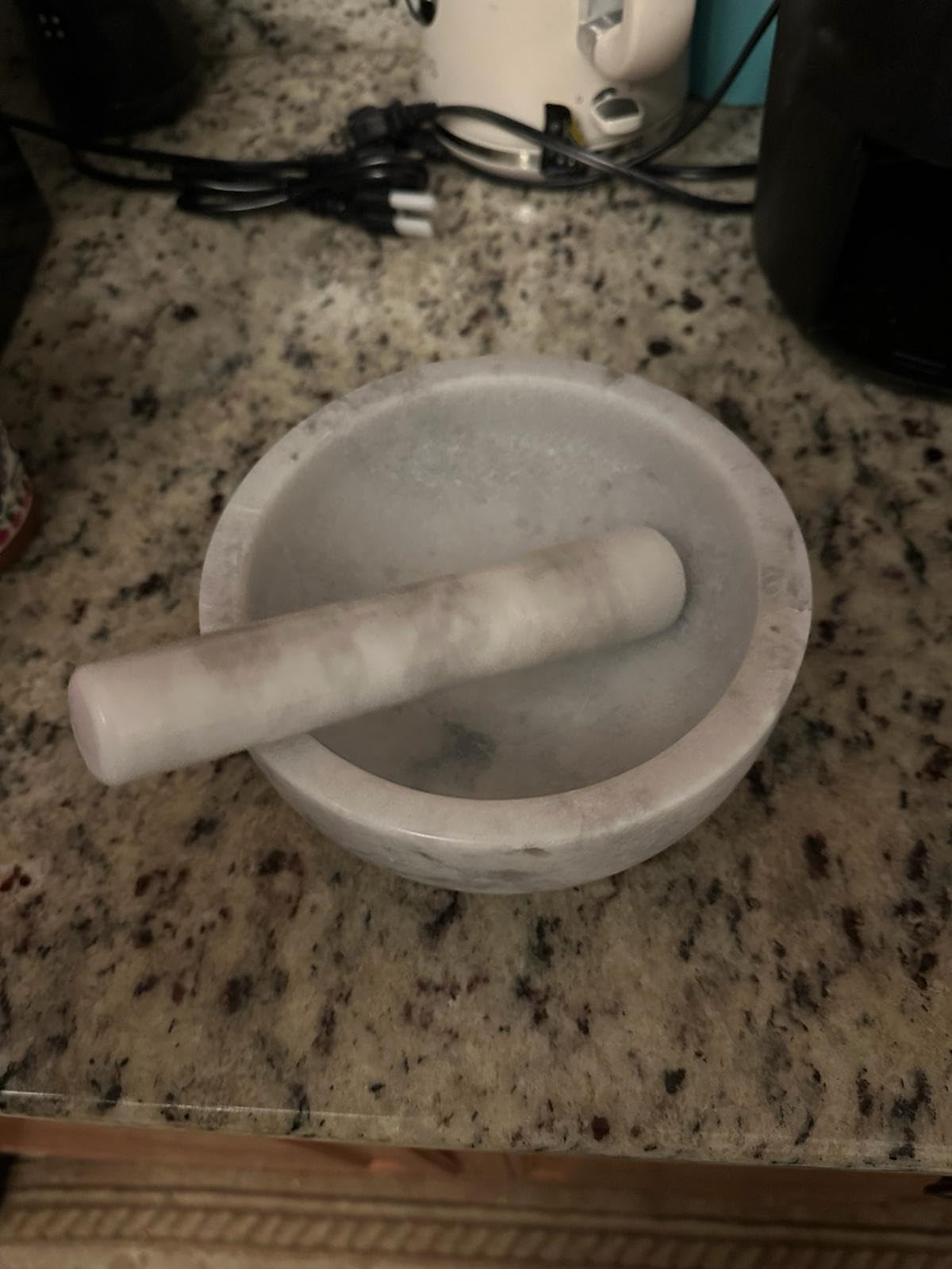 Marble Mortar and Pestle Set, 7