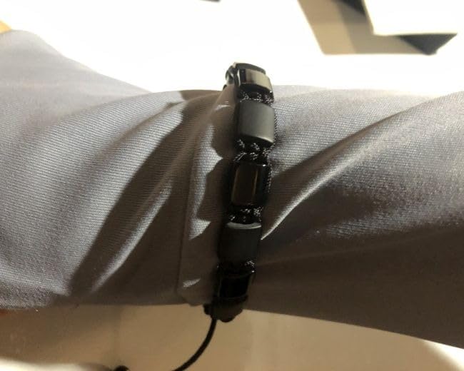 RTZN® Black Onyx Bracelet for Men - Premium Artisan Handcrafted Authentic Matte Black Beaded Bracelet for Men - 8MM Adjustable Mens Beaded Bracelets customer photo 1
