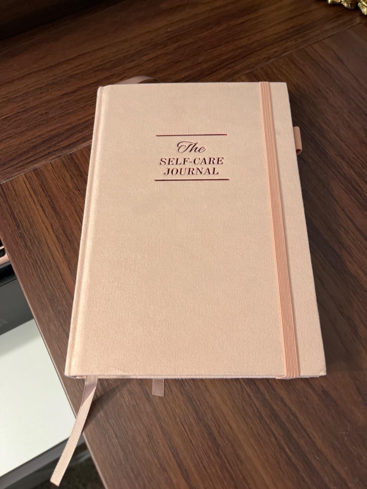 5 MINUTES A DAY Self-Care Notebook, Wellness & Daily Reflection Gratitude Journal & Mood Tracker for Women Self Care Planner, A5 Size (Pink) customer photo 1