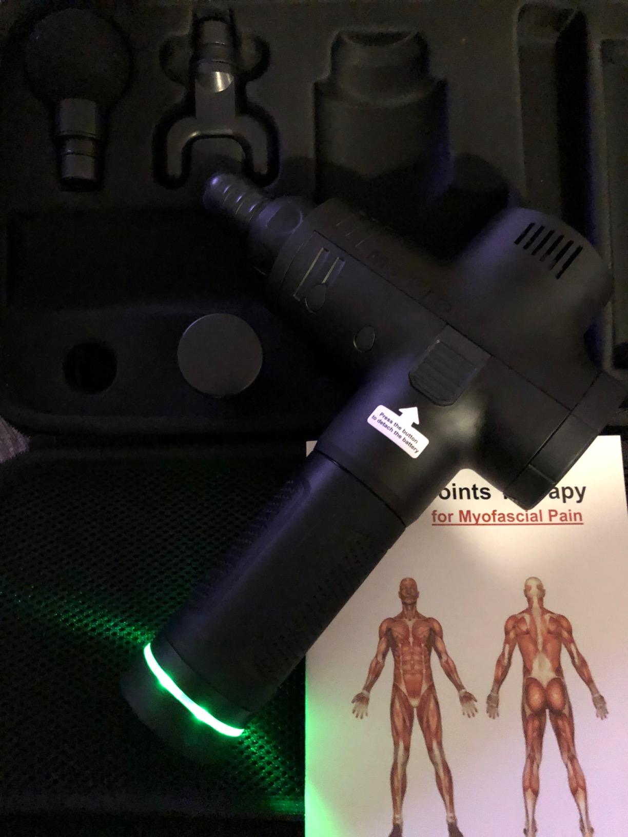 Opove M3 Mini Massage Gun for Back Pain Relief, with Facial Mode, 7mm Amplitude, 4 Vibration Levels Ultralight Portable and Rechargeable Fascia Gun Active Recovery Women Presents customer photo 2
