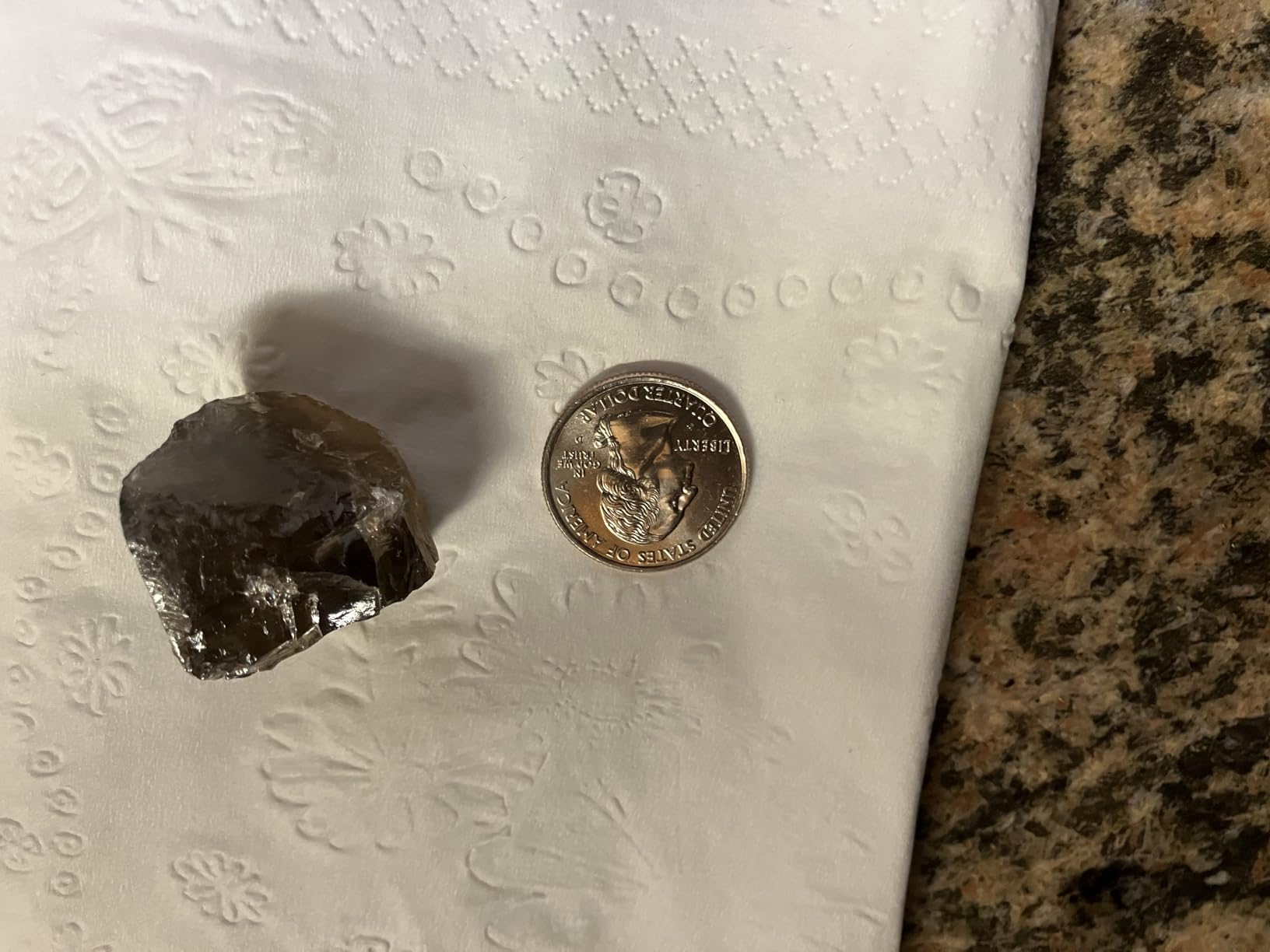 Smoky Quartz Crystals and Healing Stones, 1 Piece Raw | Certified Healing Crystal Rough Rocks For Tumbling and DIY Projects Gifts - Positive Energy, Chakra Healing, Meditation customer photo 2