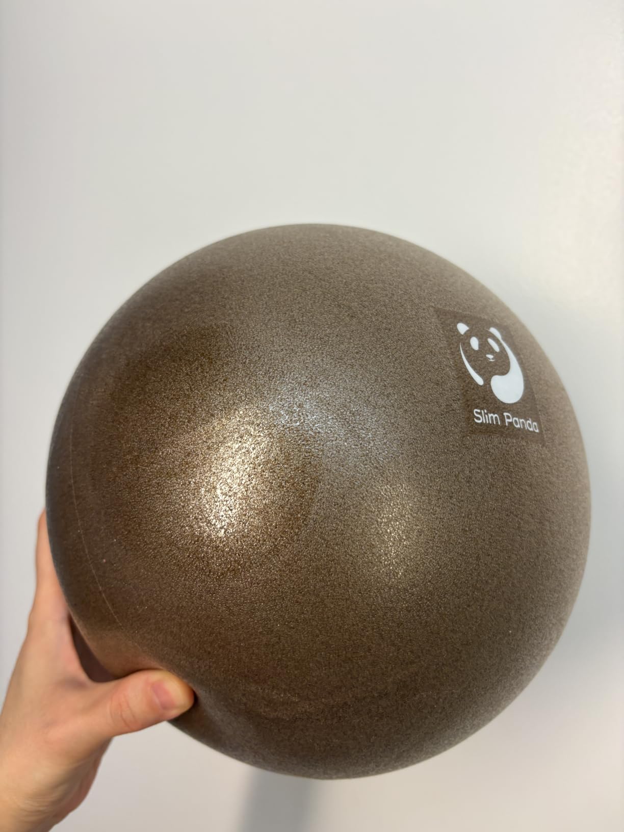 Slim Panda Pilates Ball, 9 Inch Small Exercise Ball, Anti Burst Mini Yoga Ball for Stability, Workout, Barre, Core Strength, Physical Therapy, Balance, Stretching customer photo 1