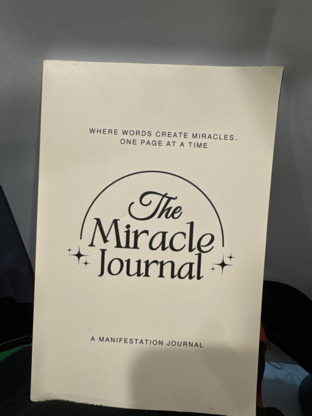 The Miracle Journal: Your Guided Manifestation & Gratitude Journal customer photo 1