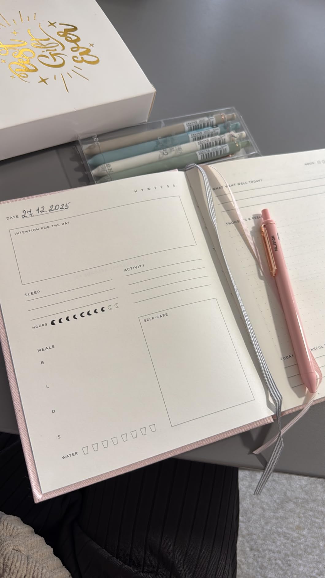 And Per Se Wellness Journal, Self Care & Daily Journal for Women, Mental Health Planner with Habit Tracker, Diet & Goals, Undated, Gift-Ready (Original Beige) customer photo 2