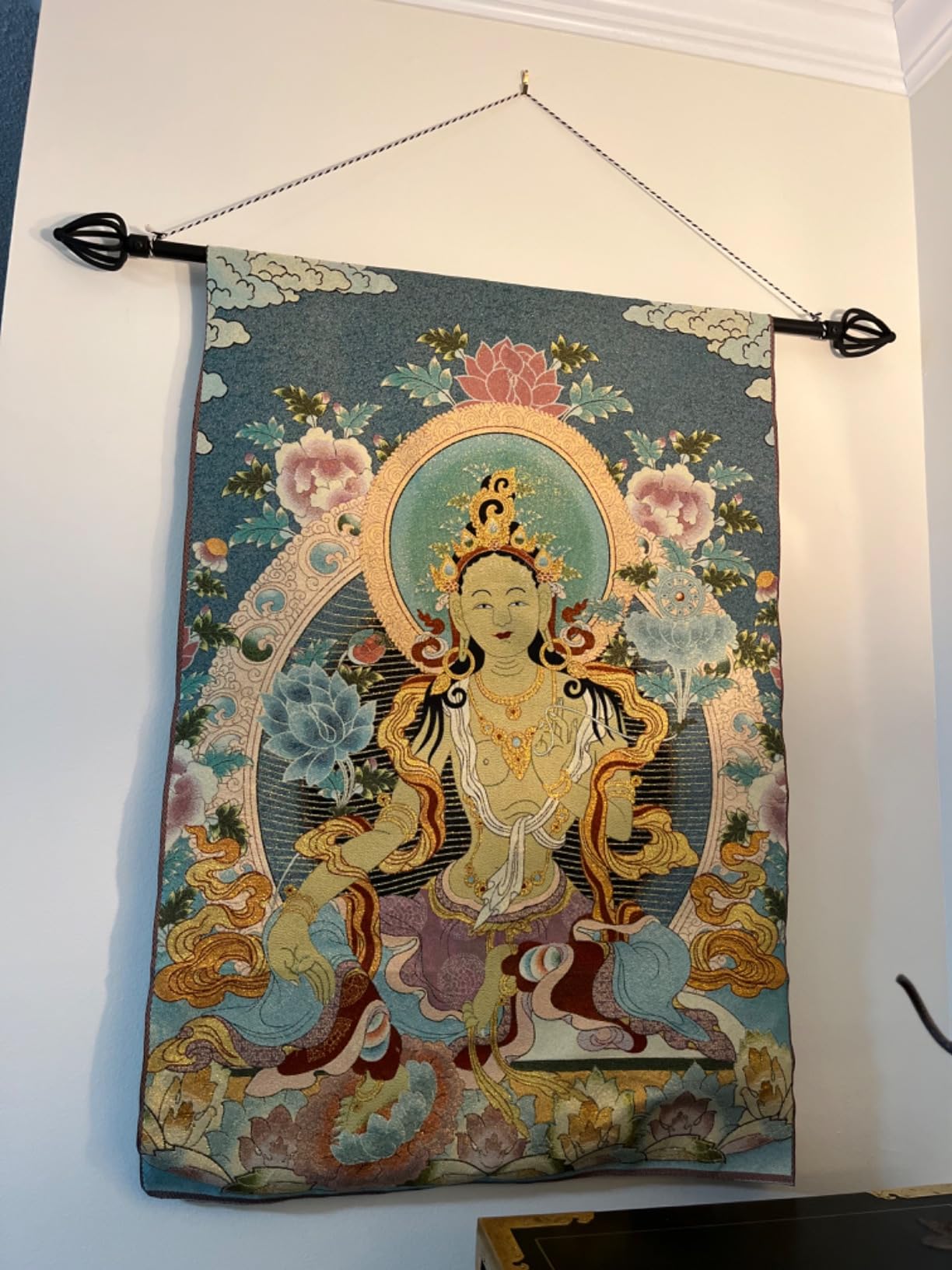 ZenBless Tibetan Prayer Flags Set - 10 Flags, 13.7