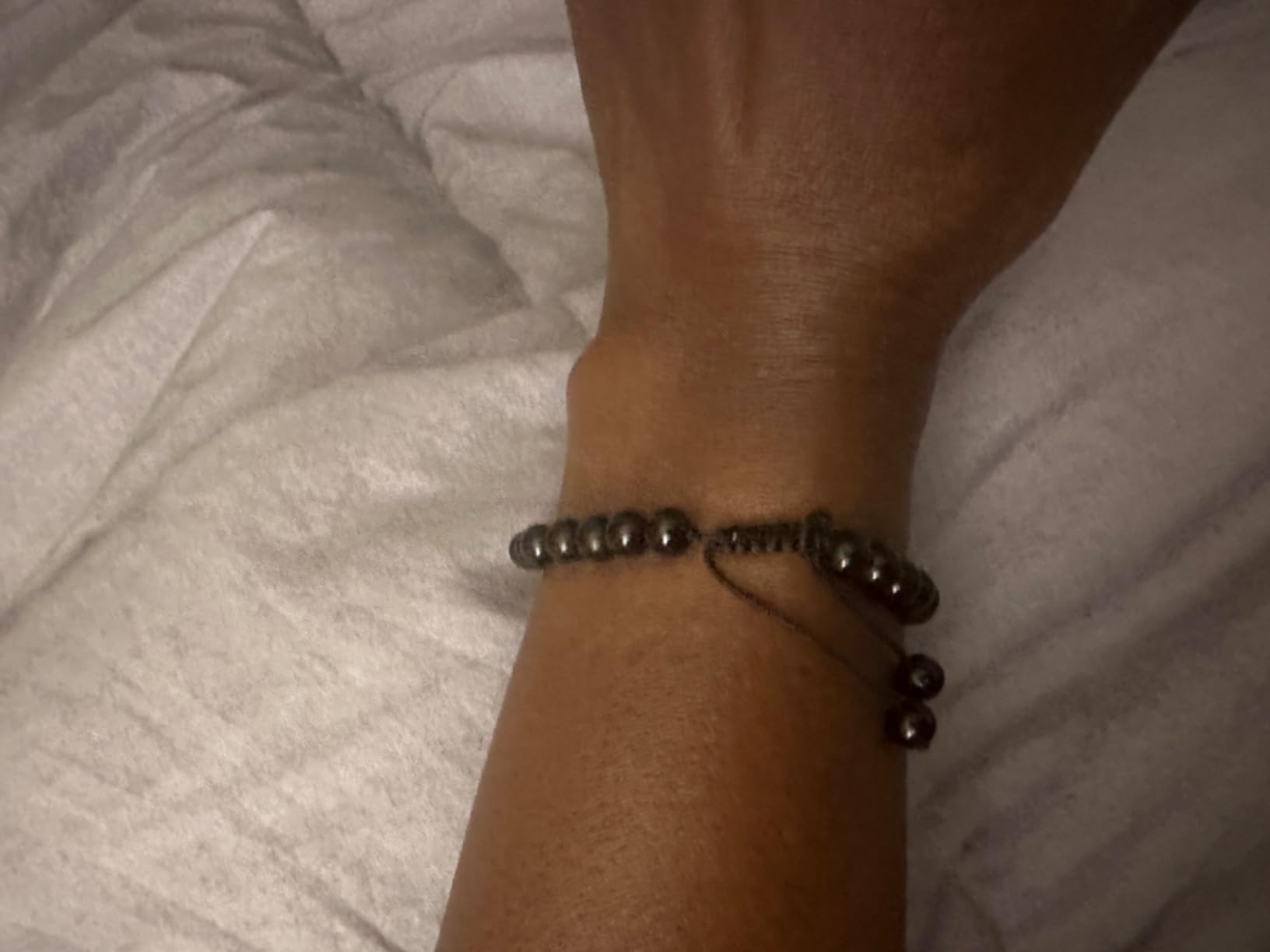 BONNY BOXX Braided Genuine Bracelet, Elegant Handcrafted Natural Gemstone Crystal Bracelet Healing Power Energy Inspirational Gifts with Card for Unisex customer photo 2