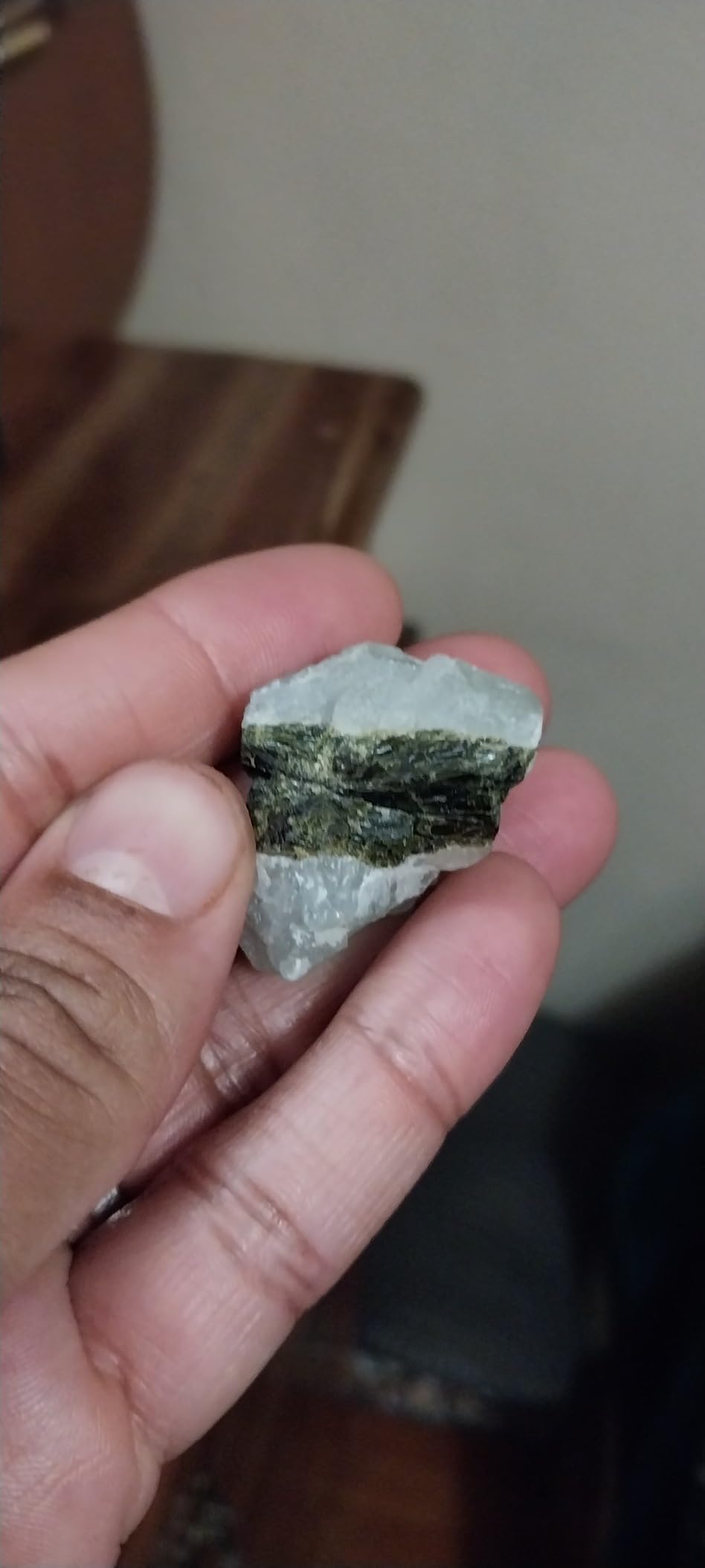 Prehnite Crystals and Healing Stones, 1 Piece Raw | Certified Healing Crystal Rough Rocks For Tumbling and DIY Projects Gifts - Positive Energy, Chakra Healing, Meditation customer photo 2