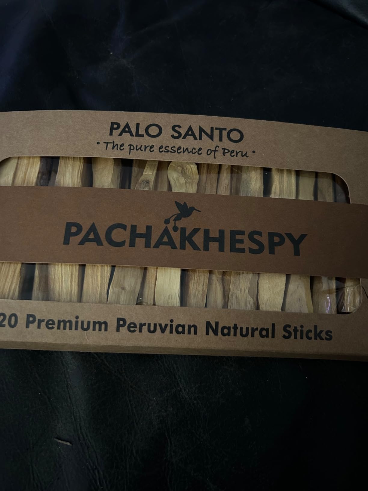 Palo Santo Sticks 20 Pack from Peru Home Fragrance Premium Natural Wood | Sustainably harvested from naturally fallen trees, offering a warm, authentic woody aroma for a calm, inviting home. customer photo 2