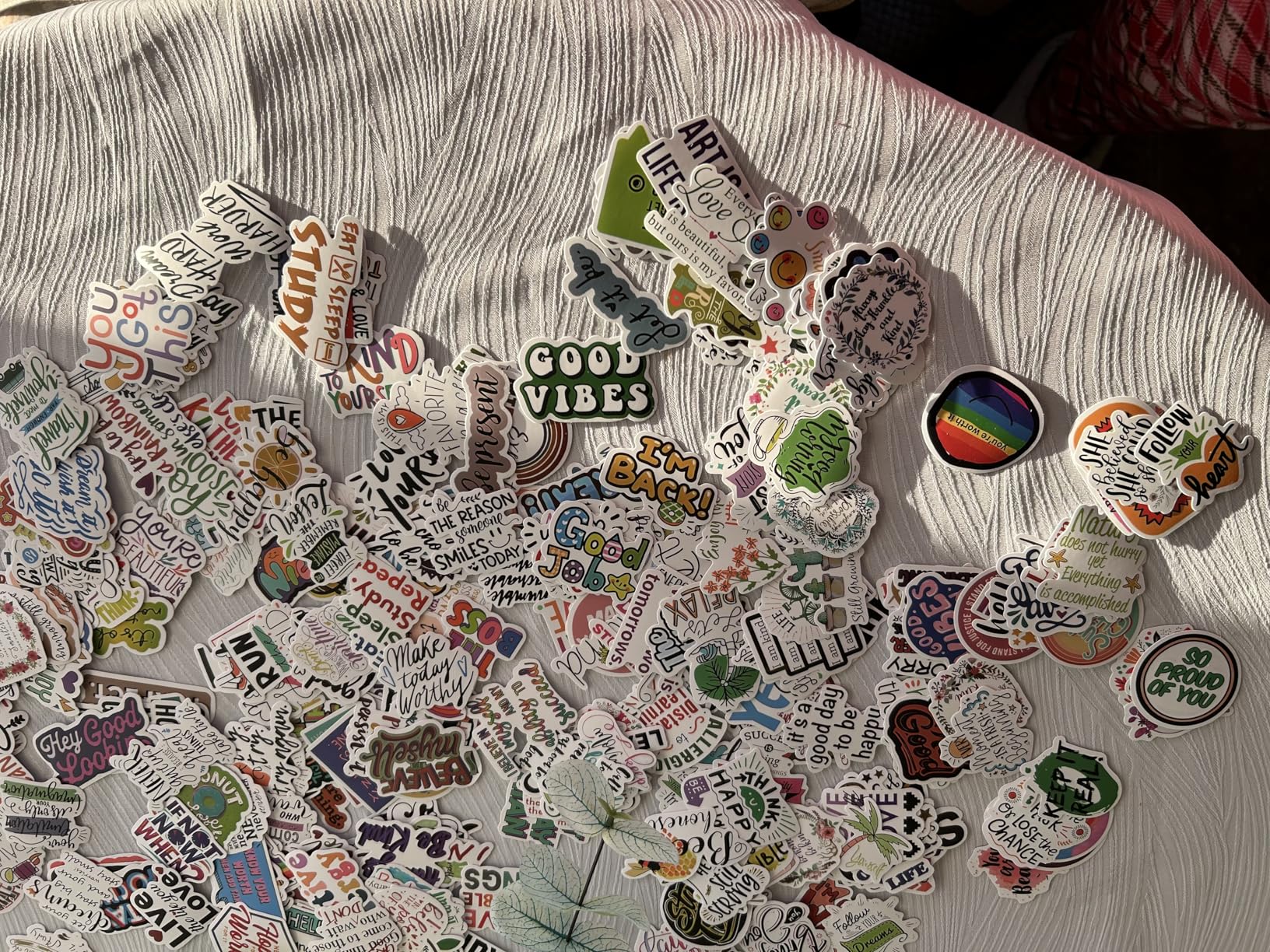 300 PCS Inspirational Stickers for Adults, Scrapbook Vision Board Supplies customer photo 1