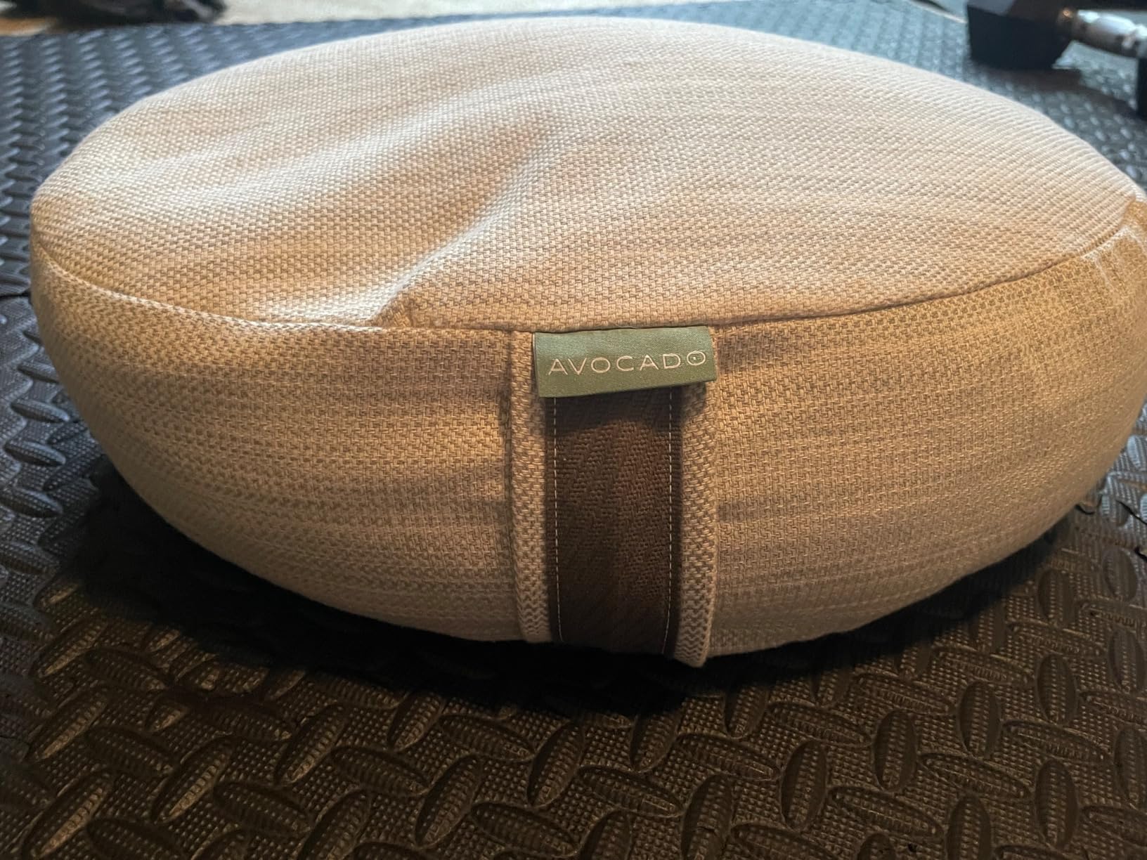 Avocado Organic Yoga Meditation Pillow, GOTS Certified Organic Cotton Cover, Natural Buckwheat Fill customer photo 1