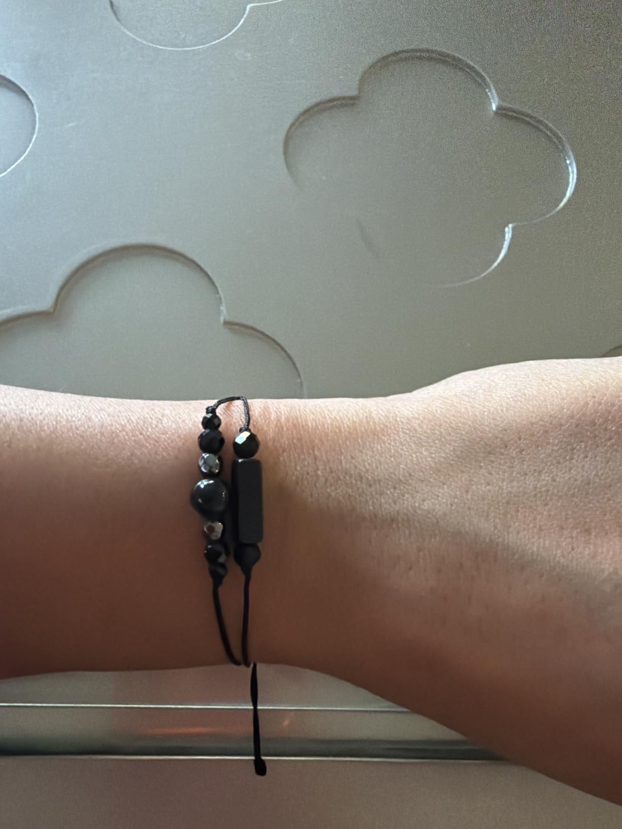 Triple Protection Bracelets Negative Energy Blocker, Black Tourmaline and Obsidian Bracelets for Women Men, Gifts for Him Her customer photo 1
