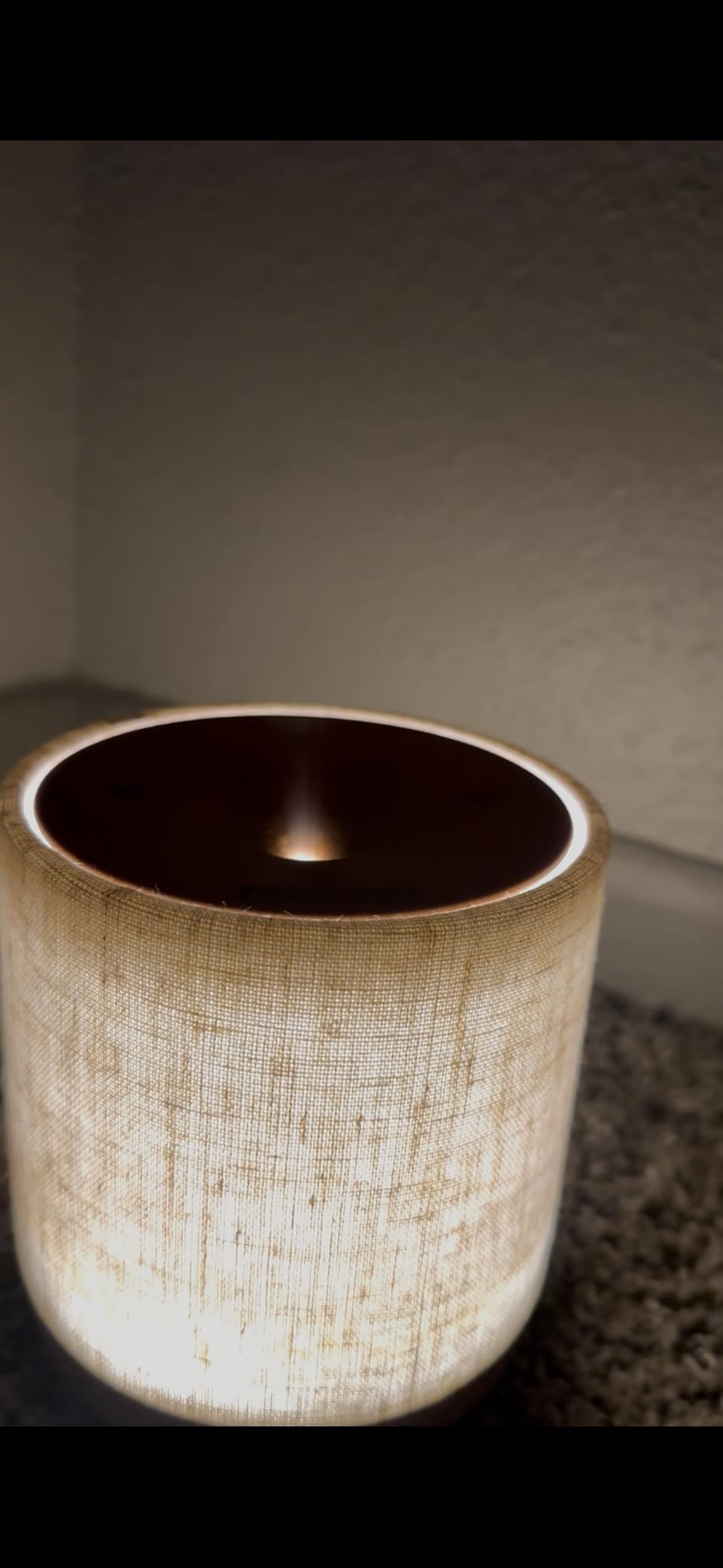 Essential Oil Diffuser with Fabric Cover and Night Lamp, 200ml Quiet Ultrasonic Scent Diffusing & Humidifying with Auto Shut-Off customer photo 2