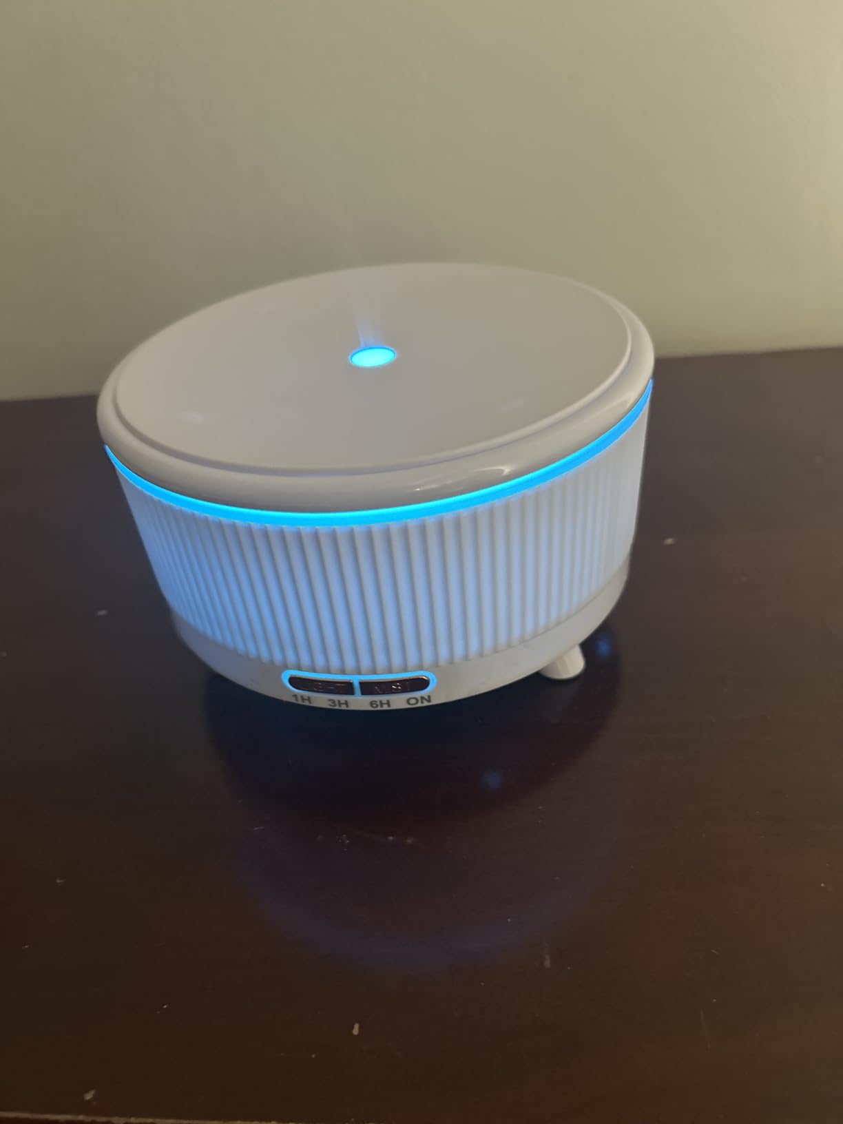 20-Hour Long-Lasting Aromatherapy, 500ML Large Essential Oil Diffuser: Ultrasonic Cool Mist Humidifier with Remote Control, 7 Color Lights, Timer, Auto-Off for Home/Bedroom/Yoga (White) customer photo 2