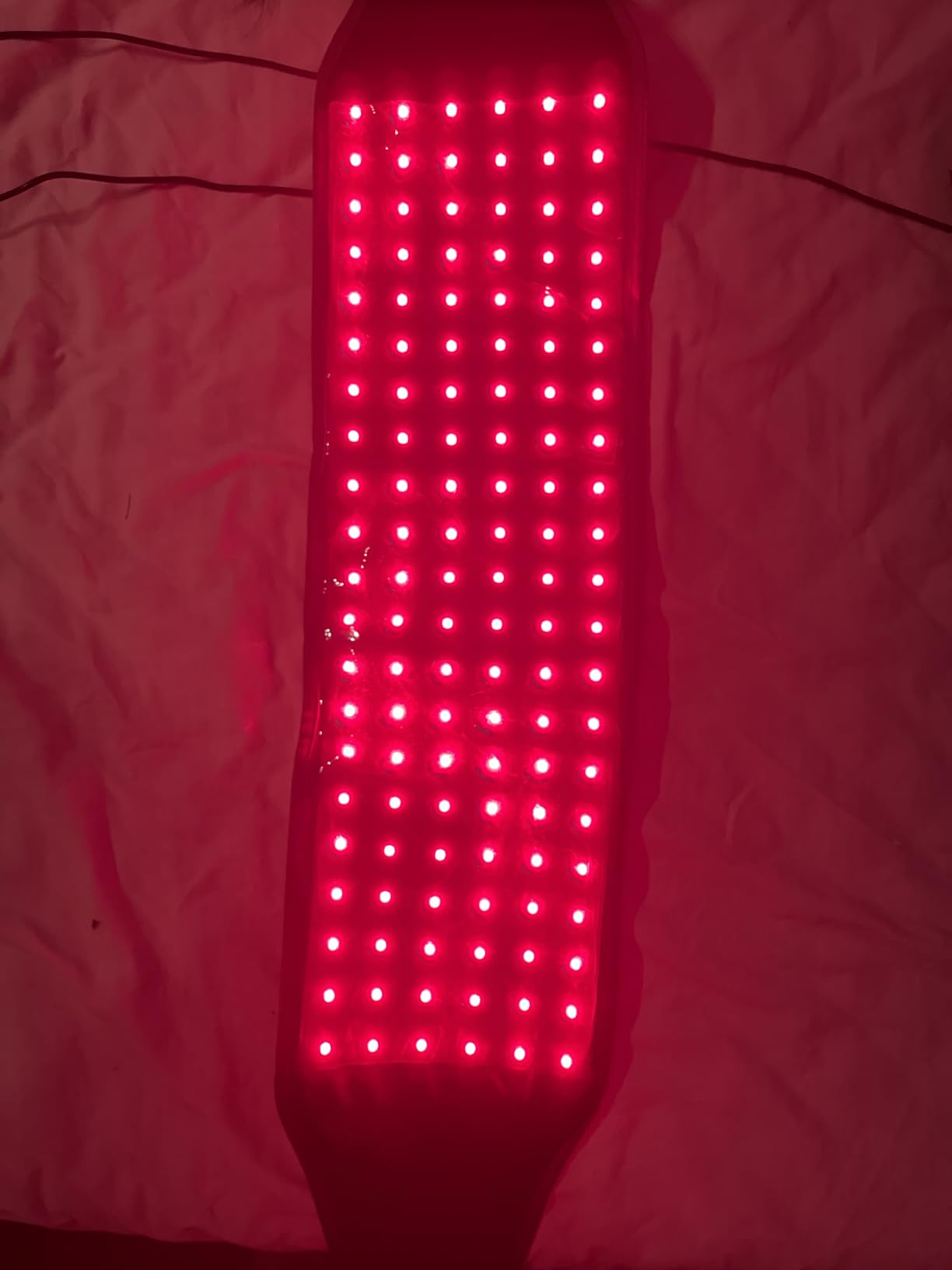 Comfytemp Red Light Belt with 126 LEDs, Wearable Red Light Wrap with Timer, 660nm & 850nm, Birthday Gifts for Men Dad Women Mom, 22W(Corded) customer photo 1