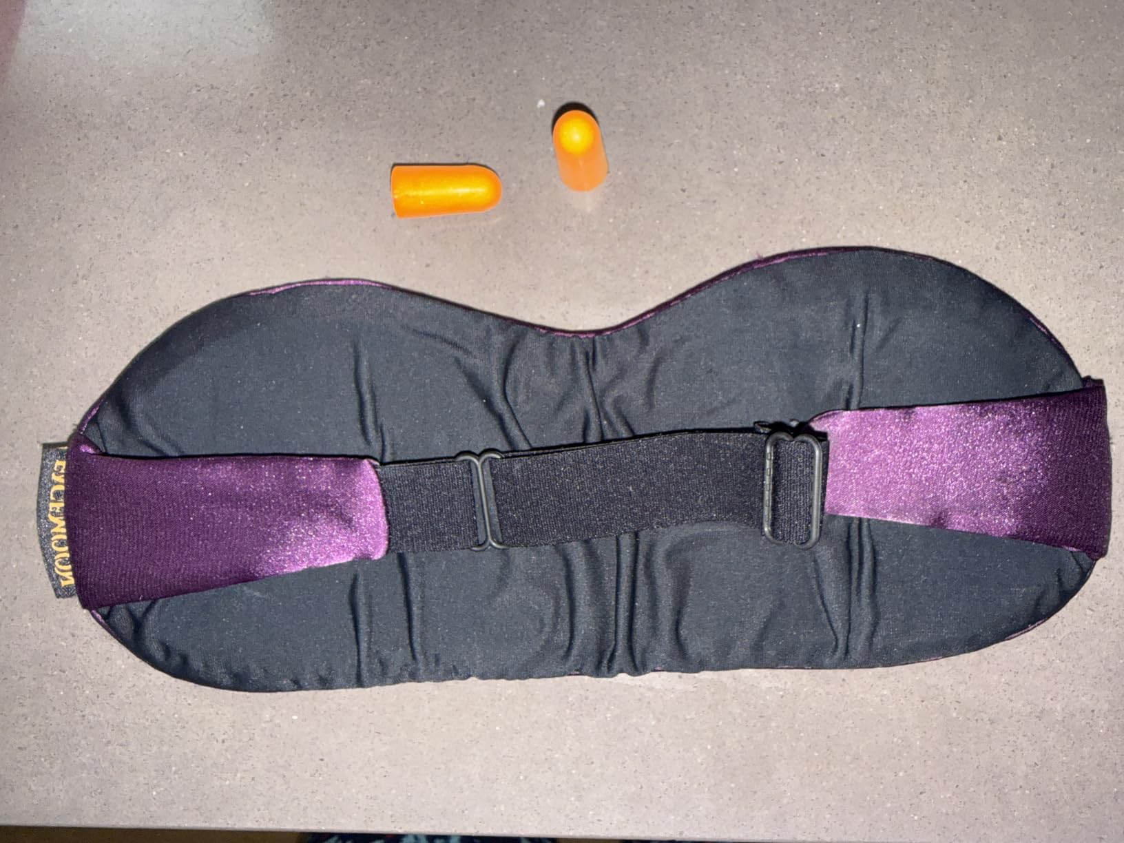 Cooling Eye Mask for Puffy Eyes: Fsa Eligible ltems Hsa, Migraines Headache Fast Relief After Surgery Care Cold Compress, Reusable Face Ice Pack Gel for Dark Circles, Gentle Weighted Sleep Mask Purple customer photo 2